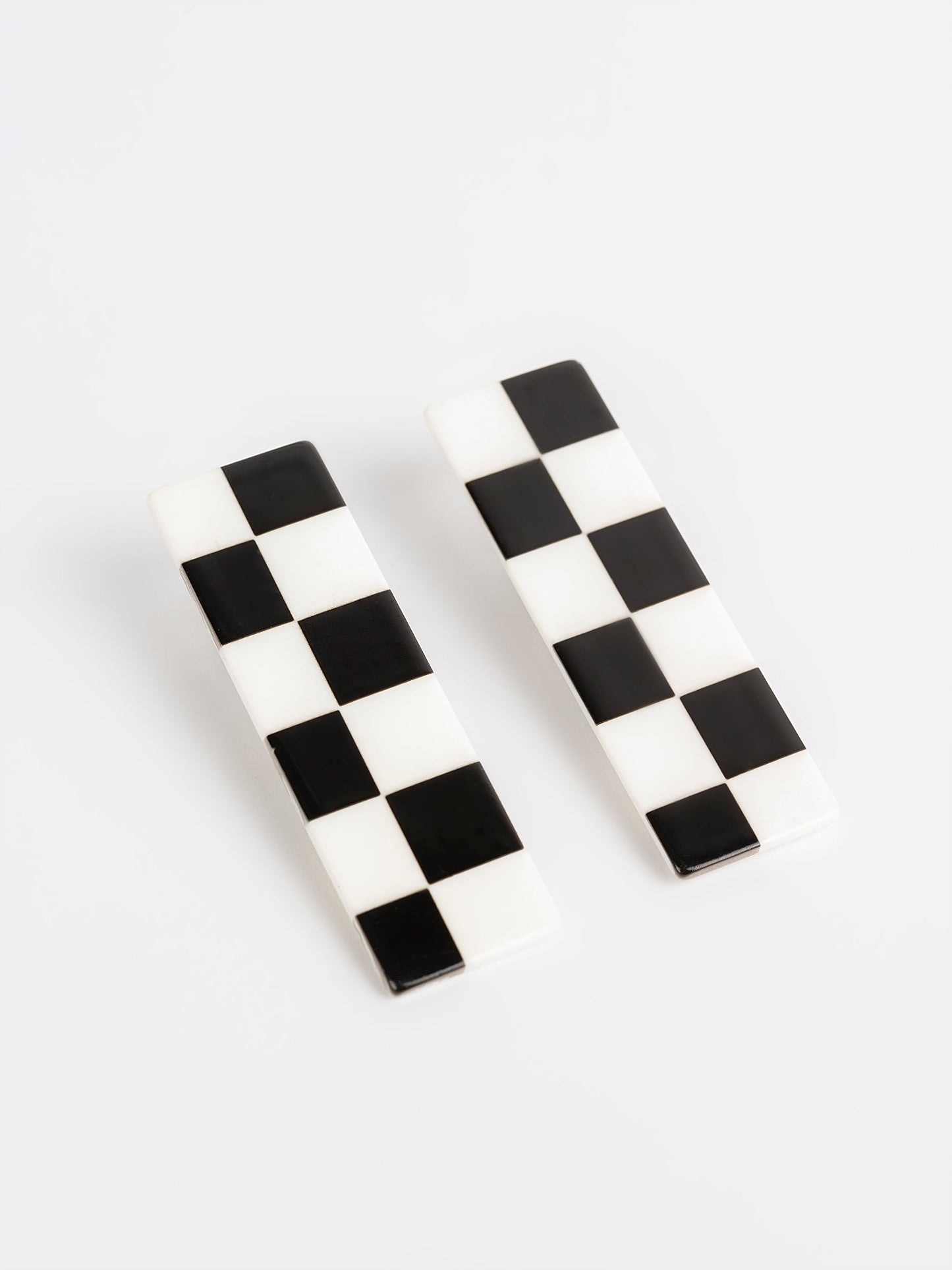 Chess Printed Hair Clips