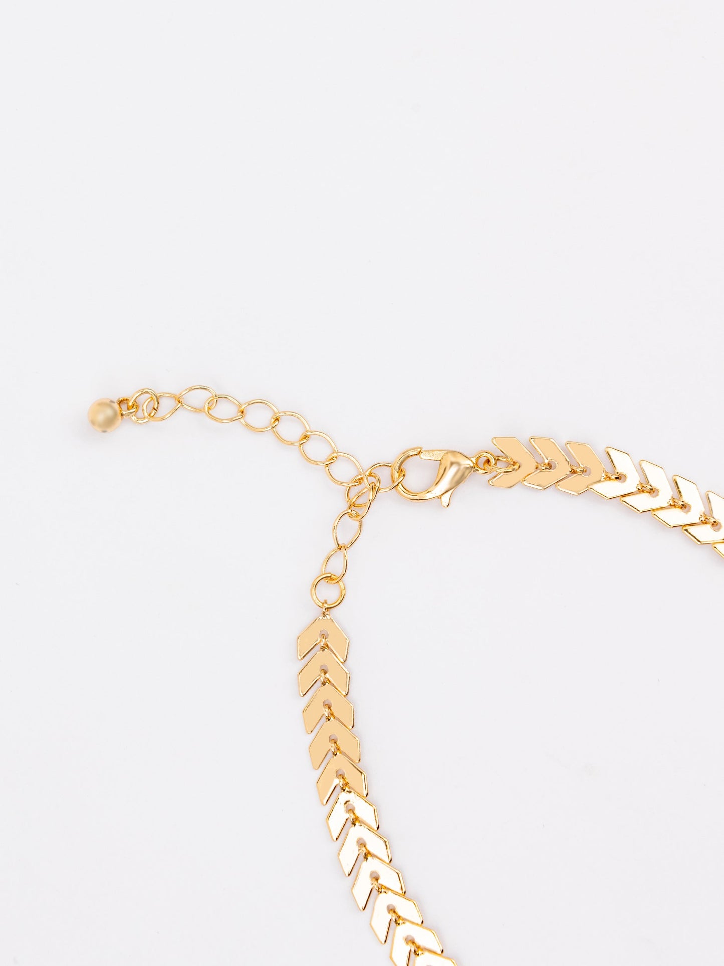 Gold Butterfly Anklet Set