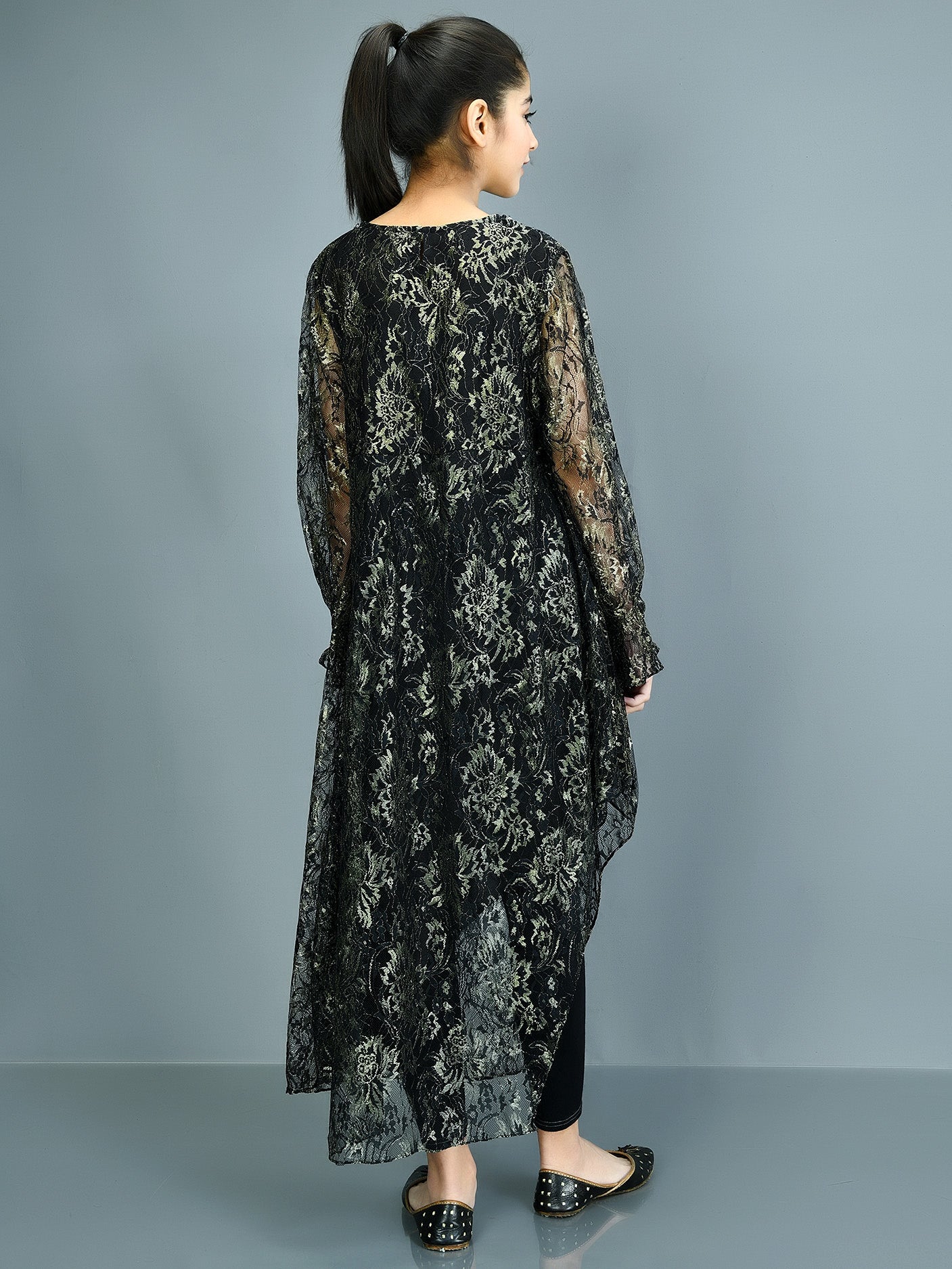Asymmetrical Net Suit