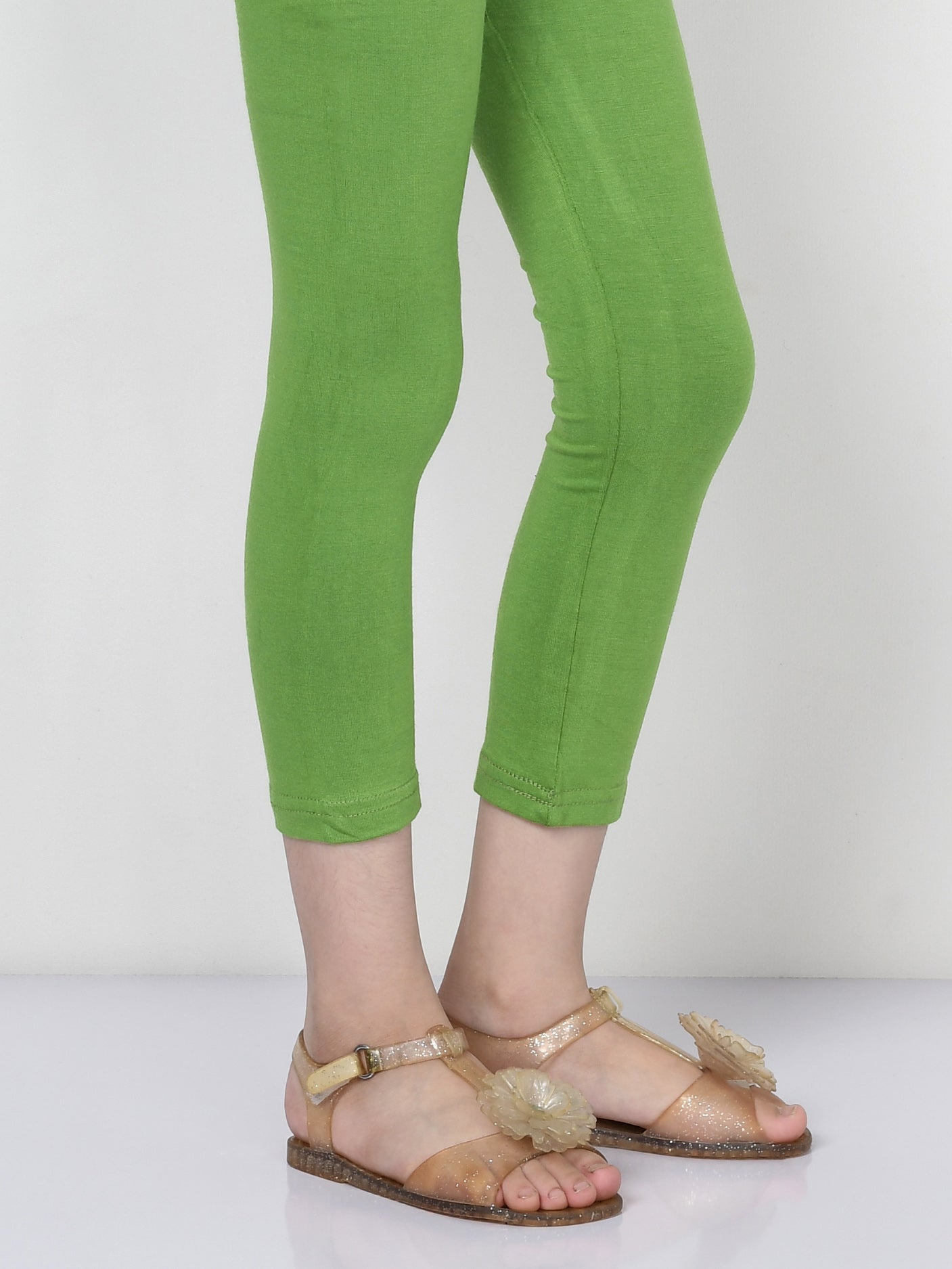 Basic Tights - Parrot Green