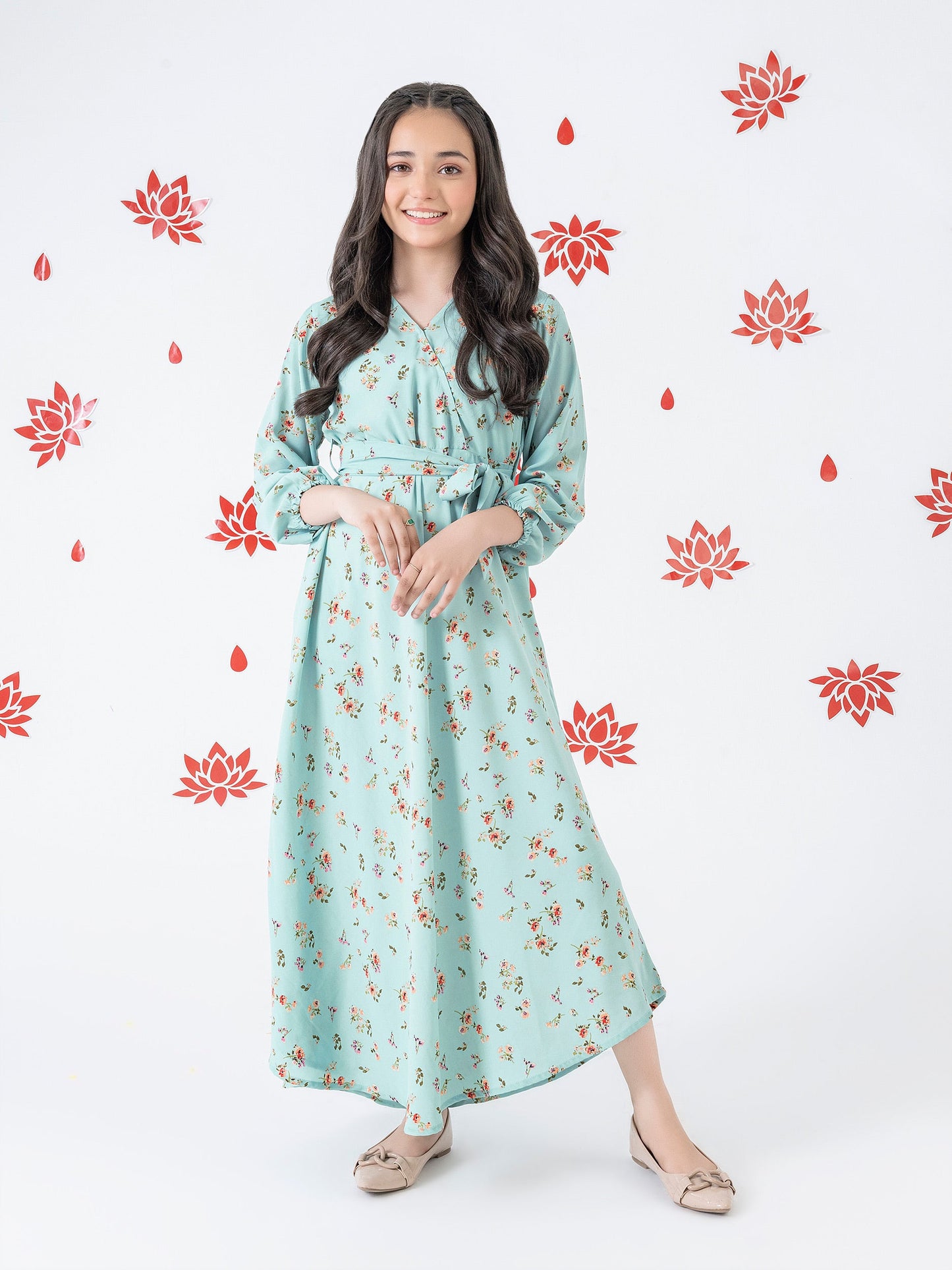 Printed Grip Dress