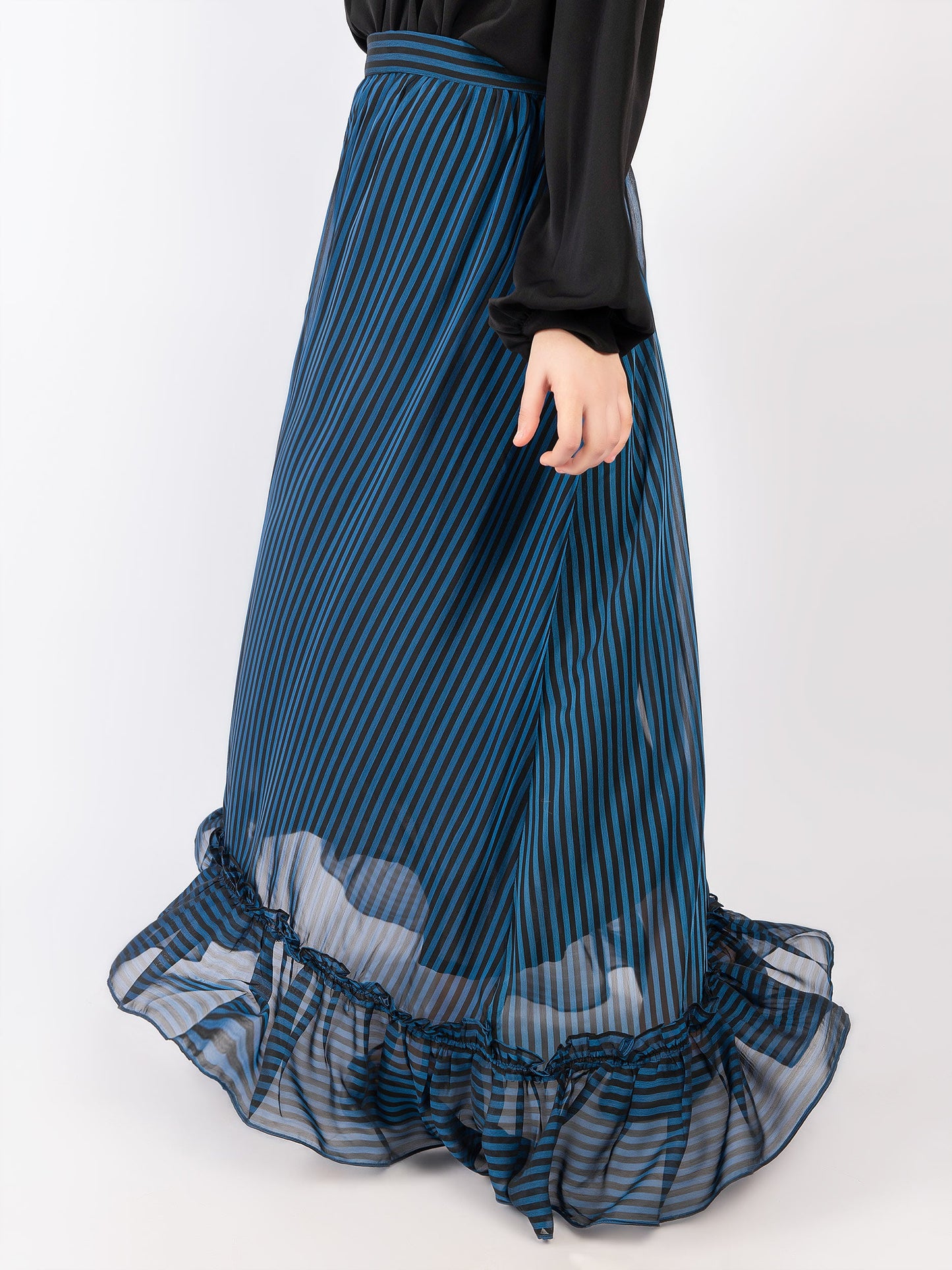 Printed Chiffon Skirt