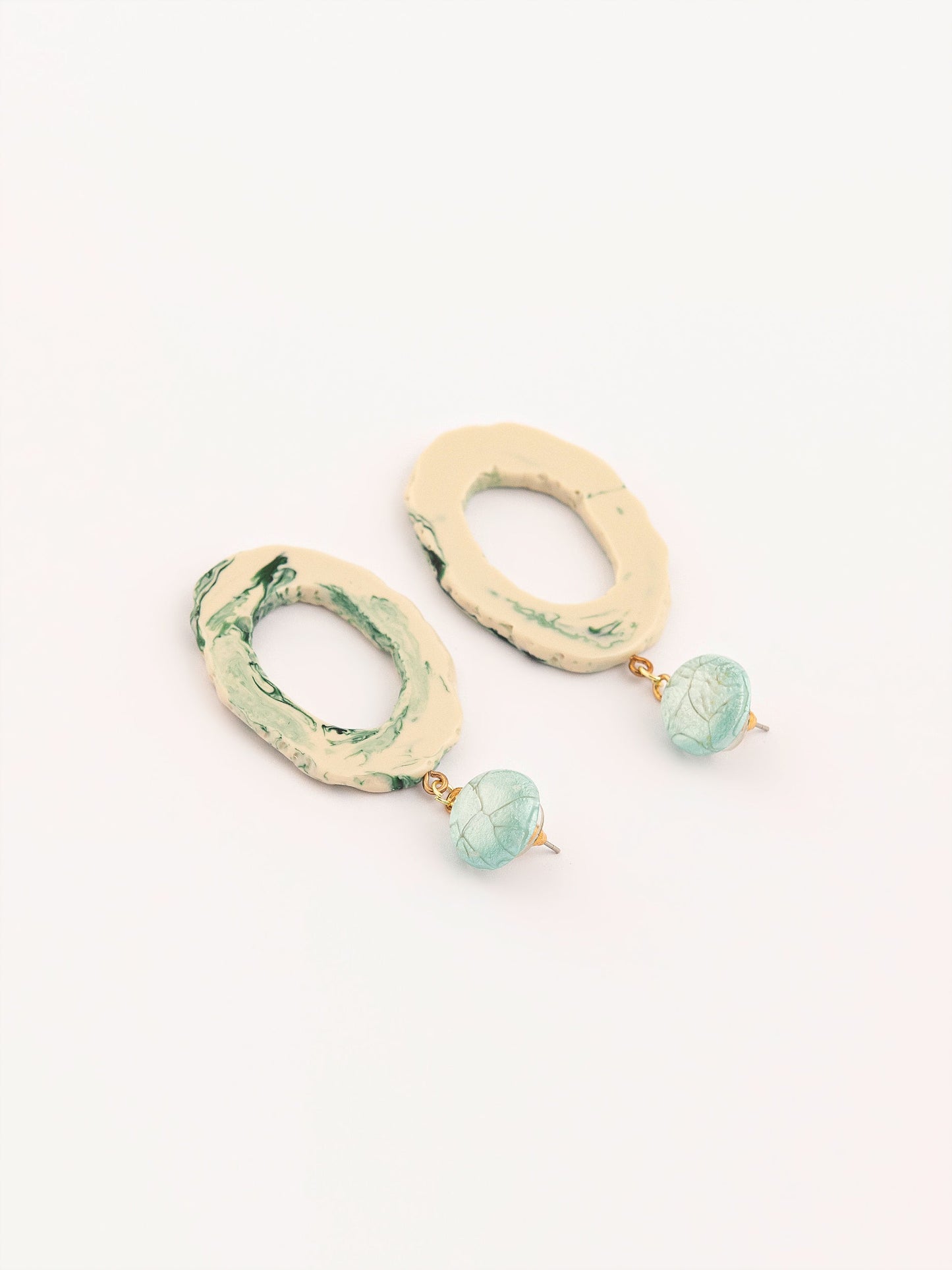 Oblong Dangle Earrings