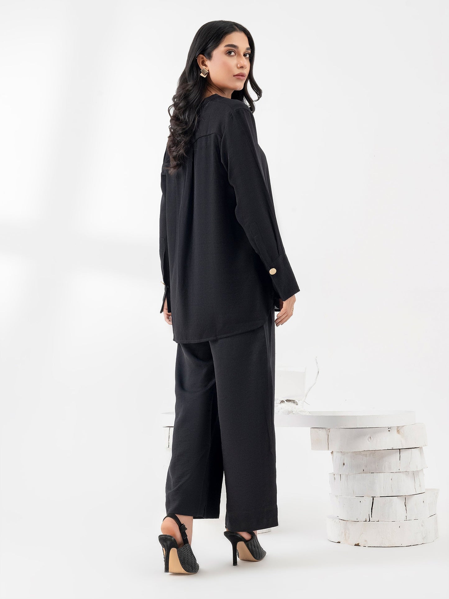 Dyed Crepe Co-Ords Set