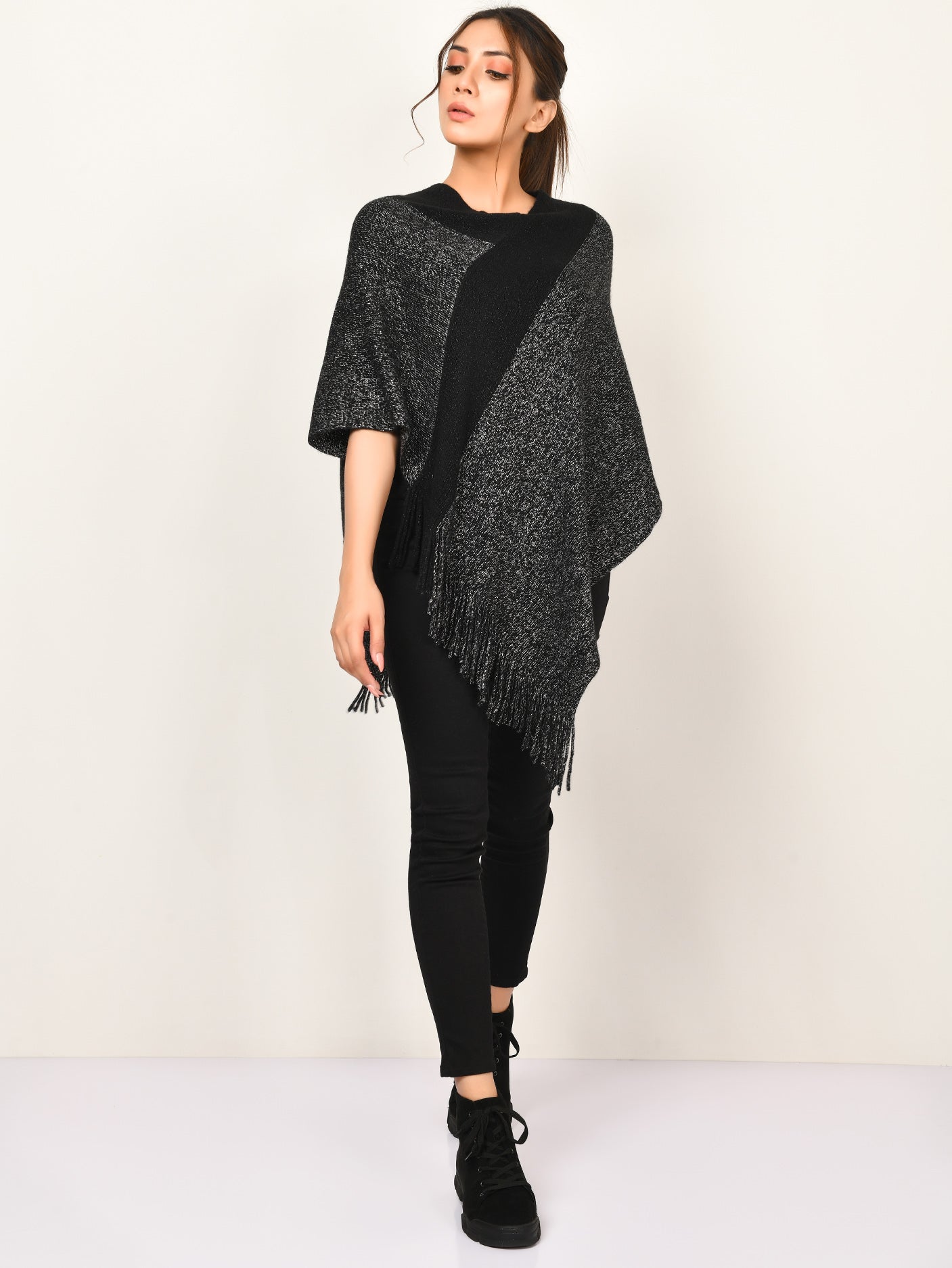 Shimmery Poncho