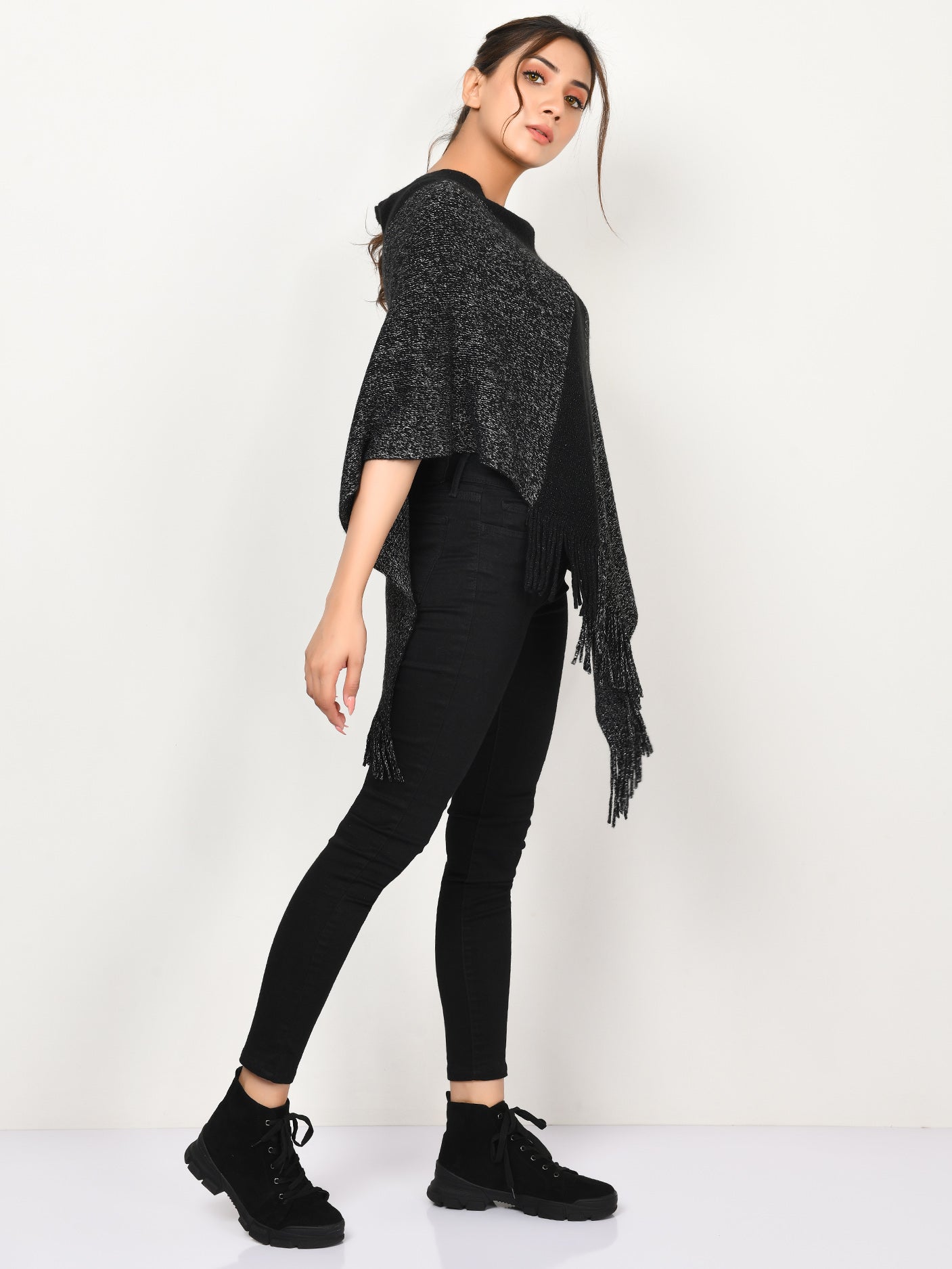 Shimmery Poncho