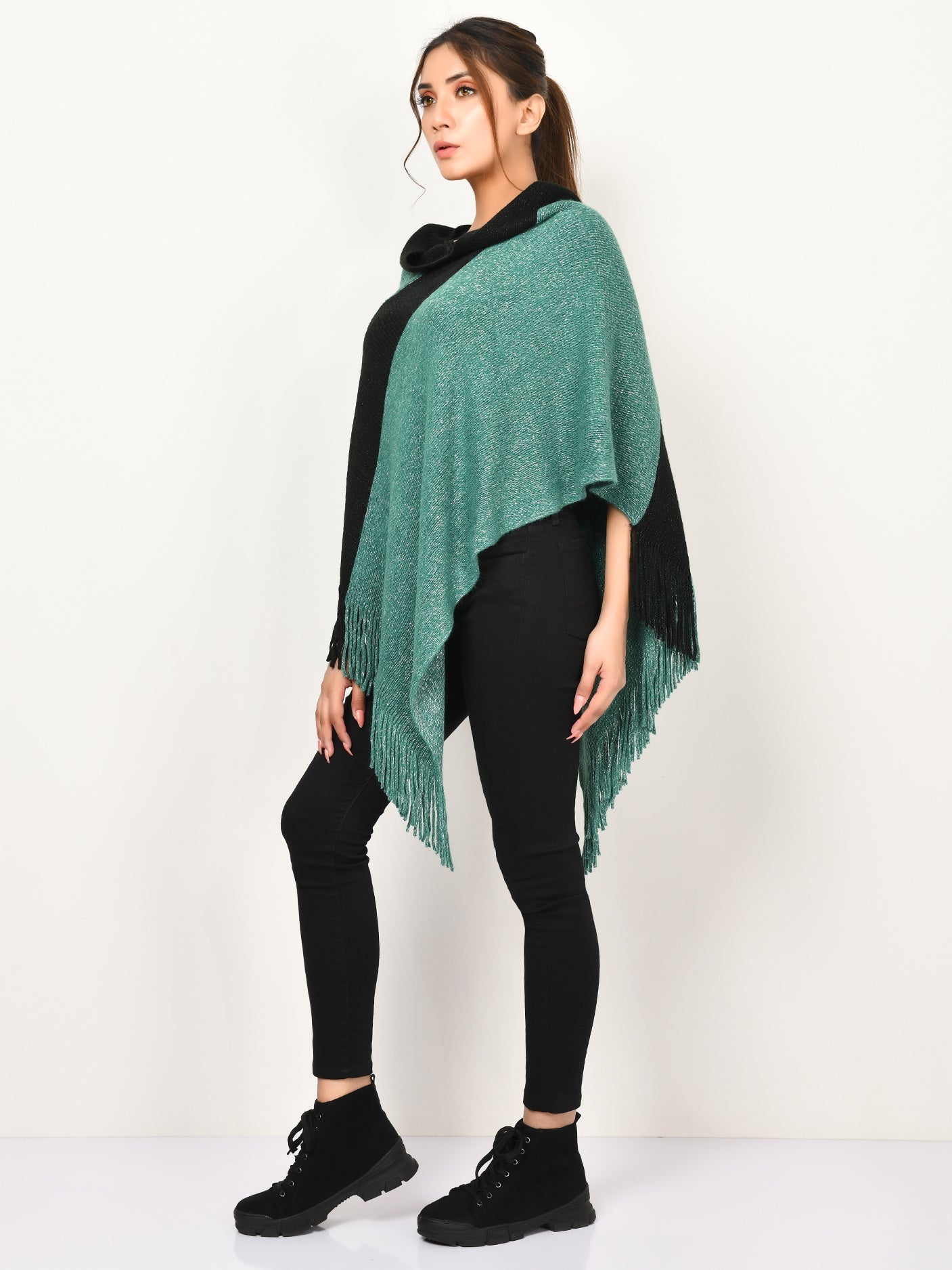 Shimmery Poncho