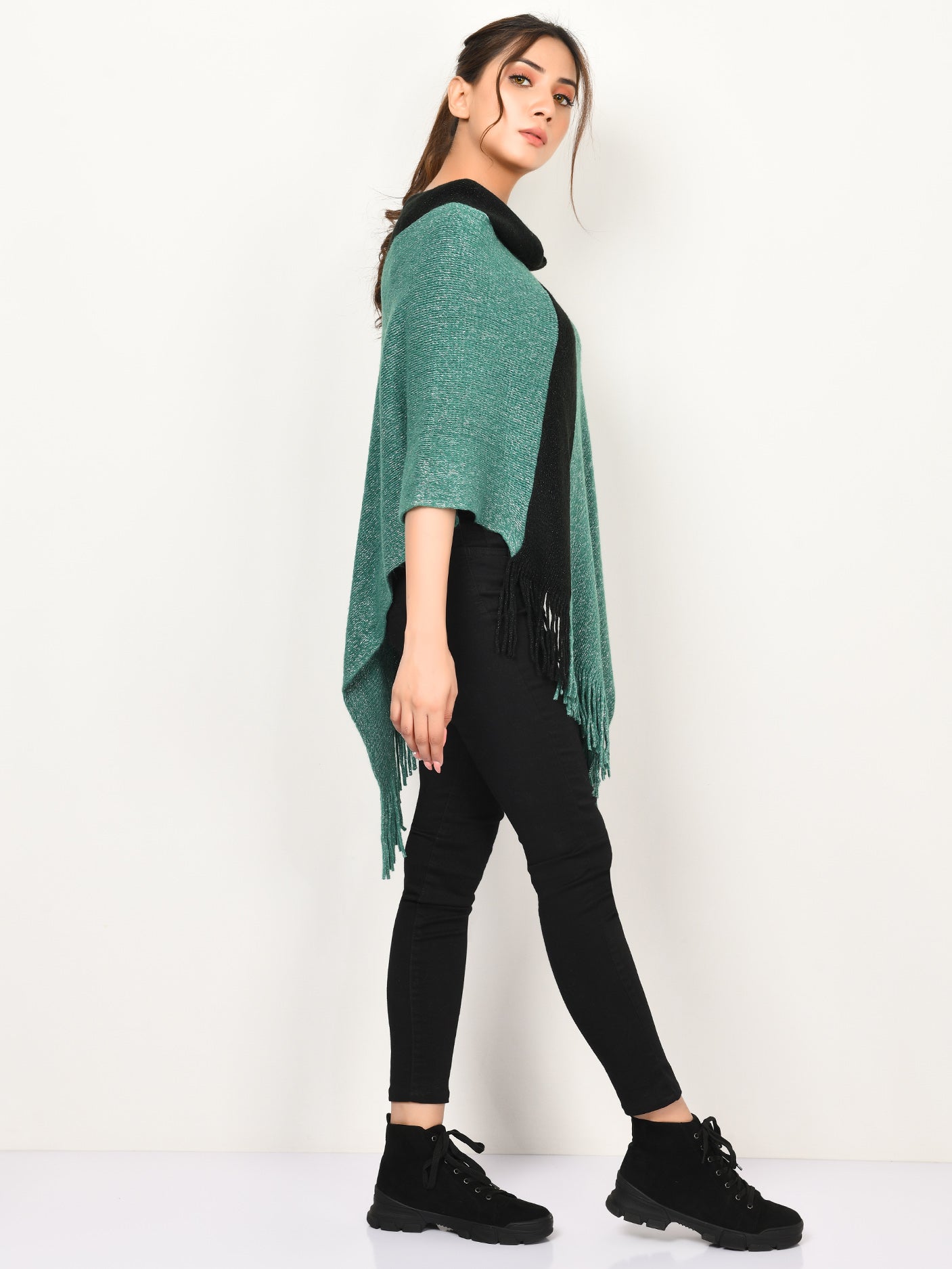 Shimmery Poncho