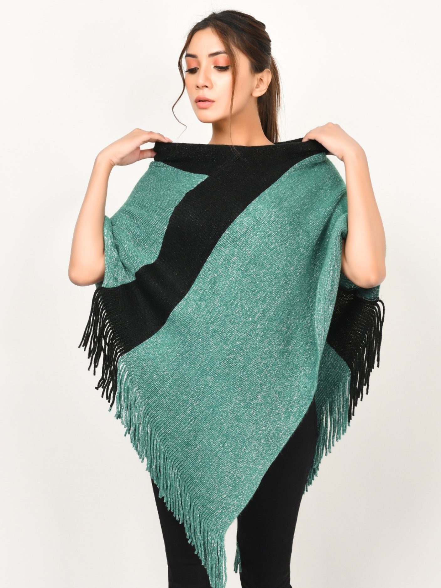 Shimmery Poncho