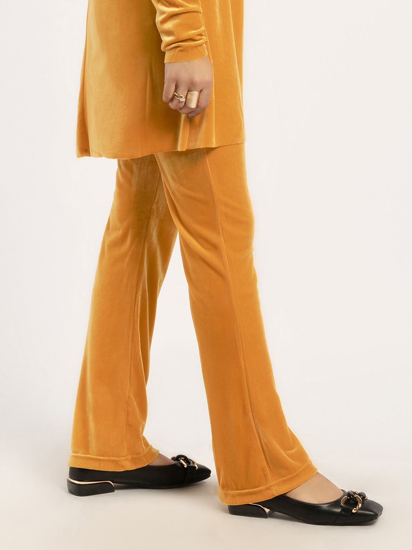 Dyed Velvet Trousers