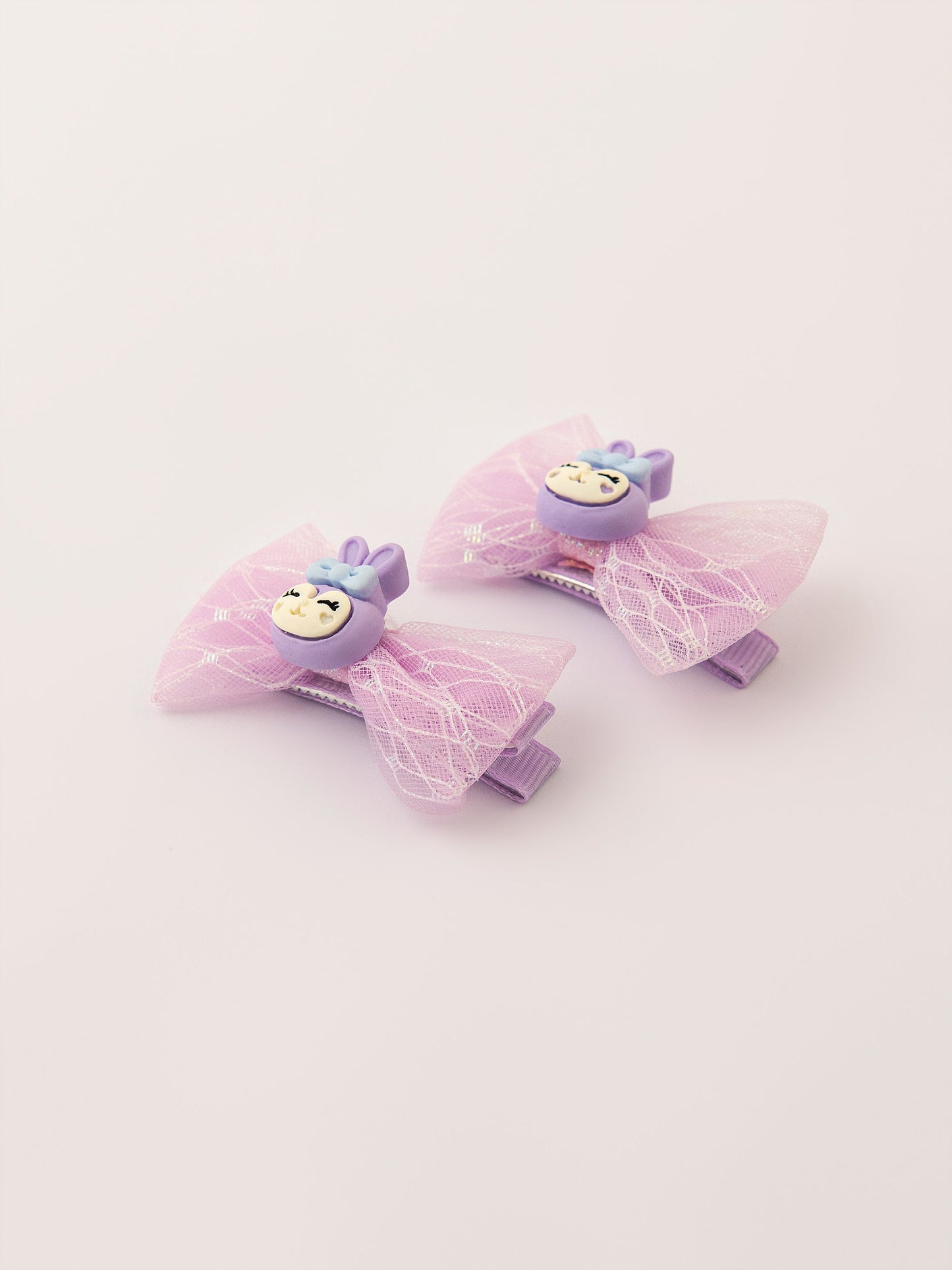 Bunny Bow Snap Clip