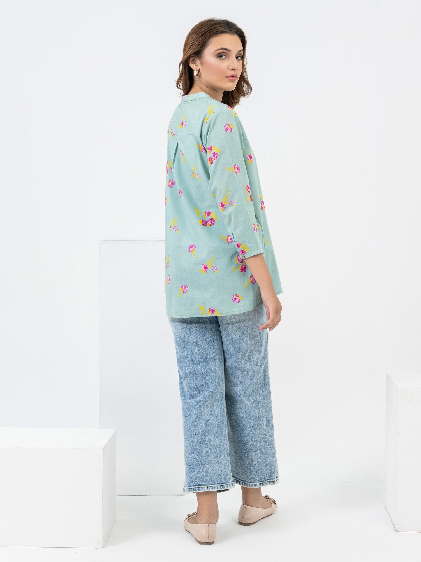 Lawn Top-Printed