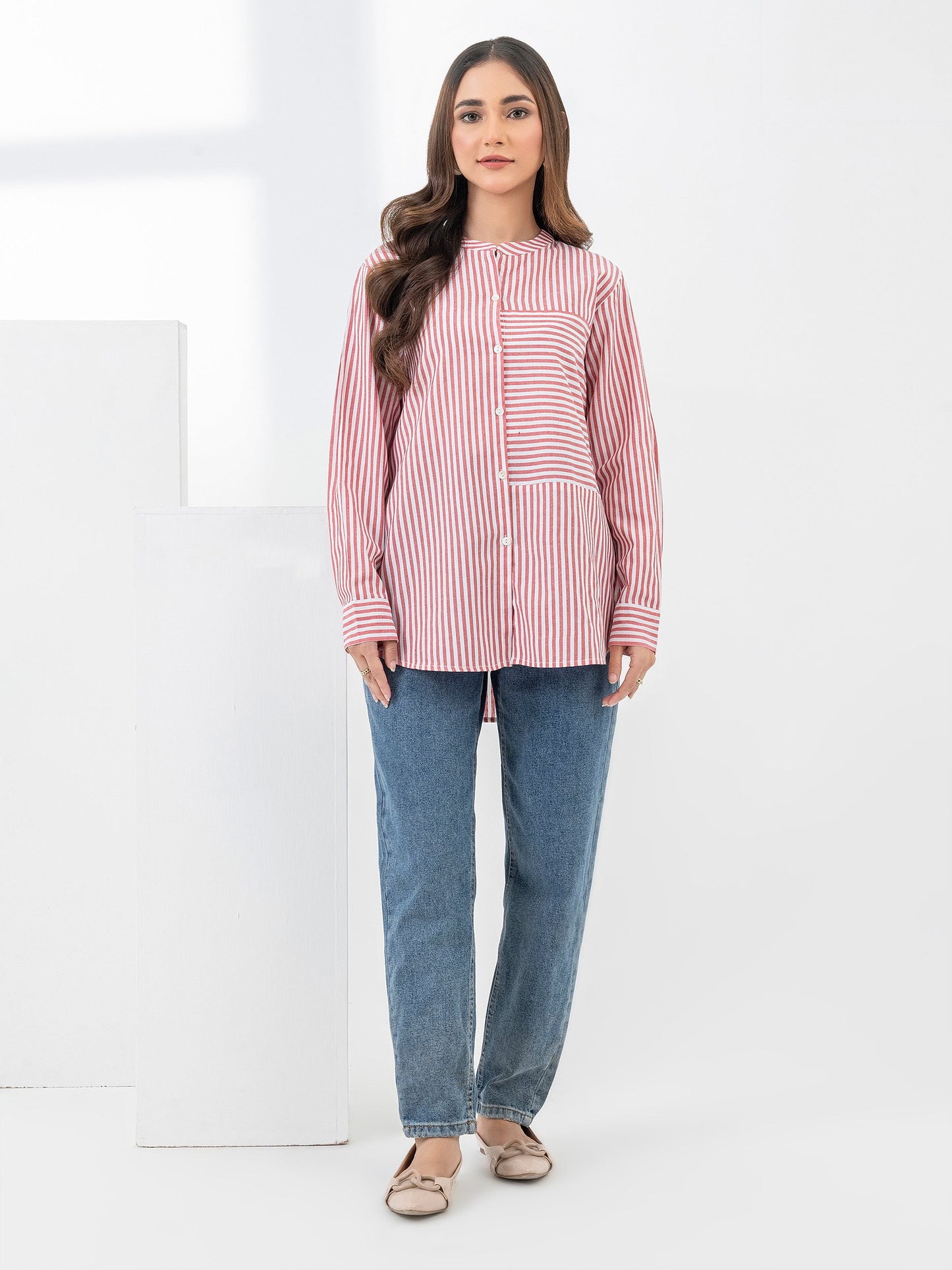 Printed Yarn Dyed Top