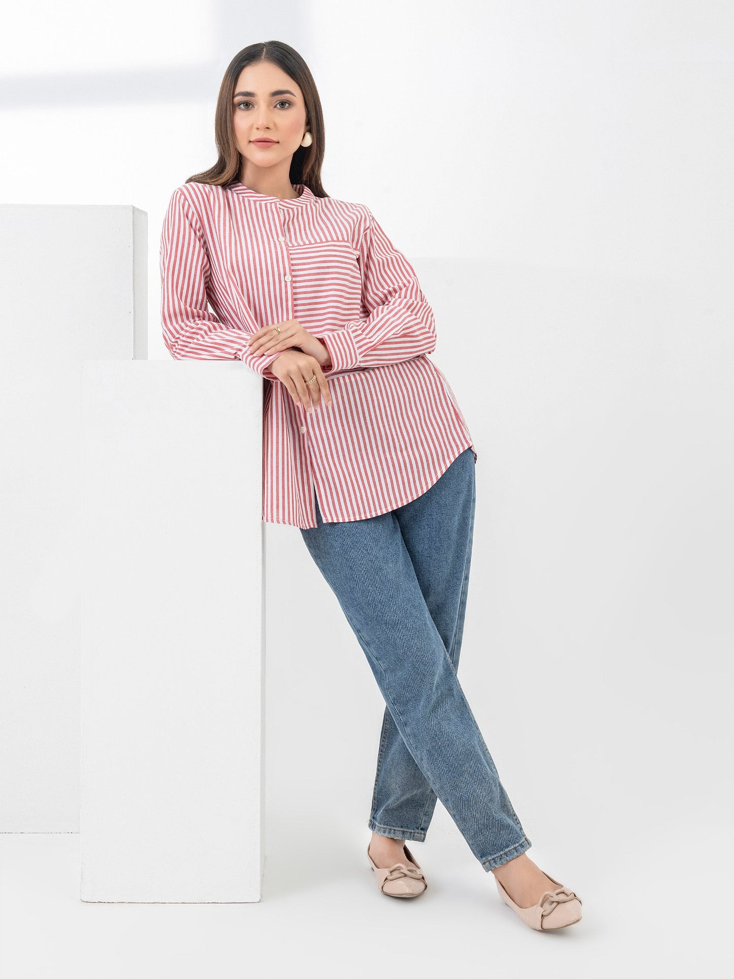 Printed Yarn Dyed Top