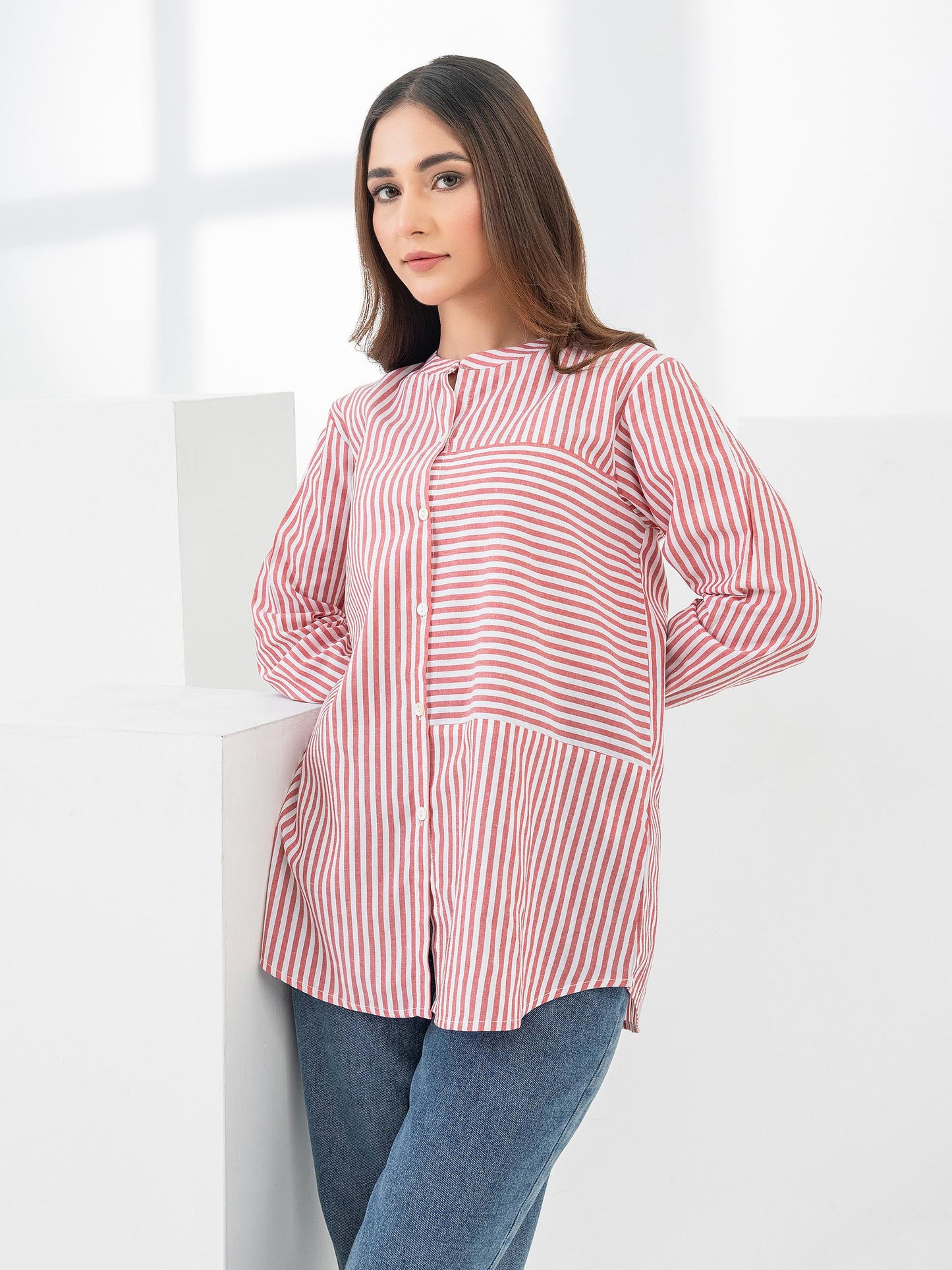 Printed Yarn Dyed Top