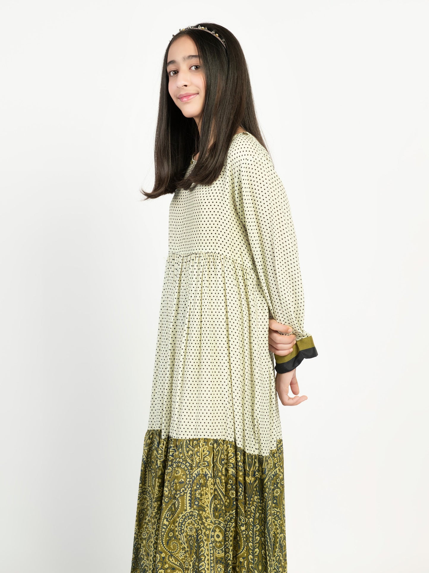 Printed Raw Silk Shirt