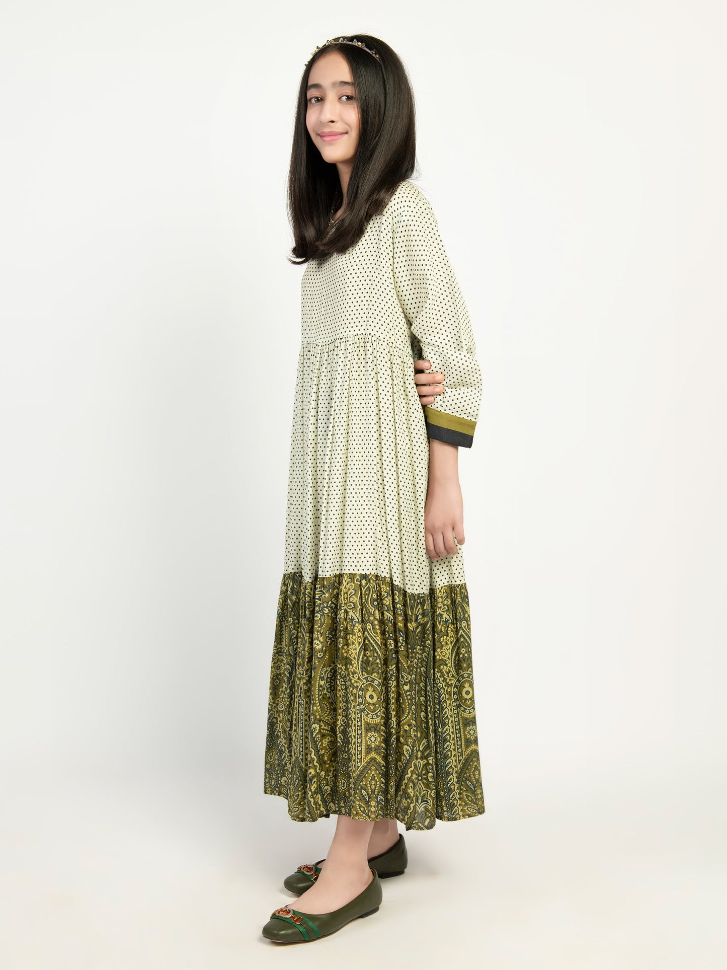 Printed Raw Silk Shirt