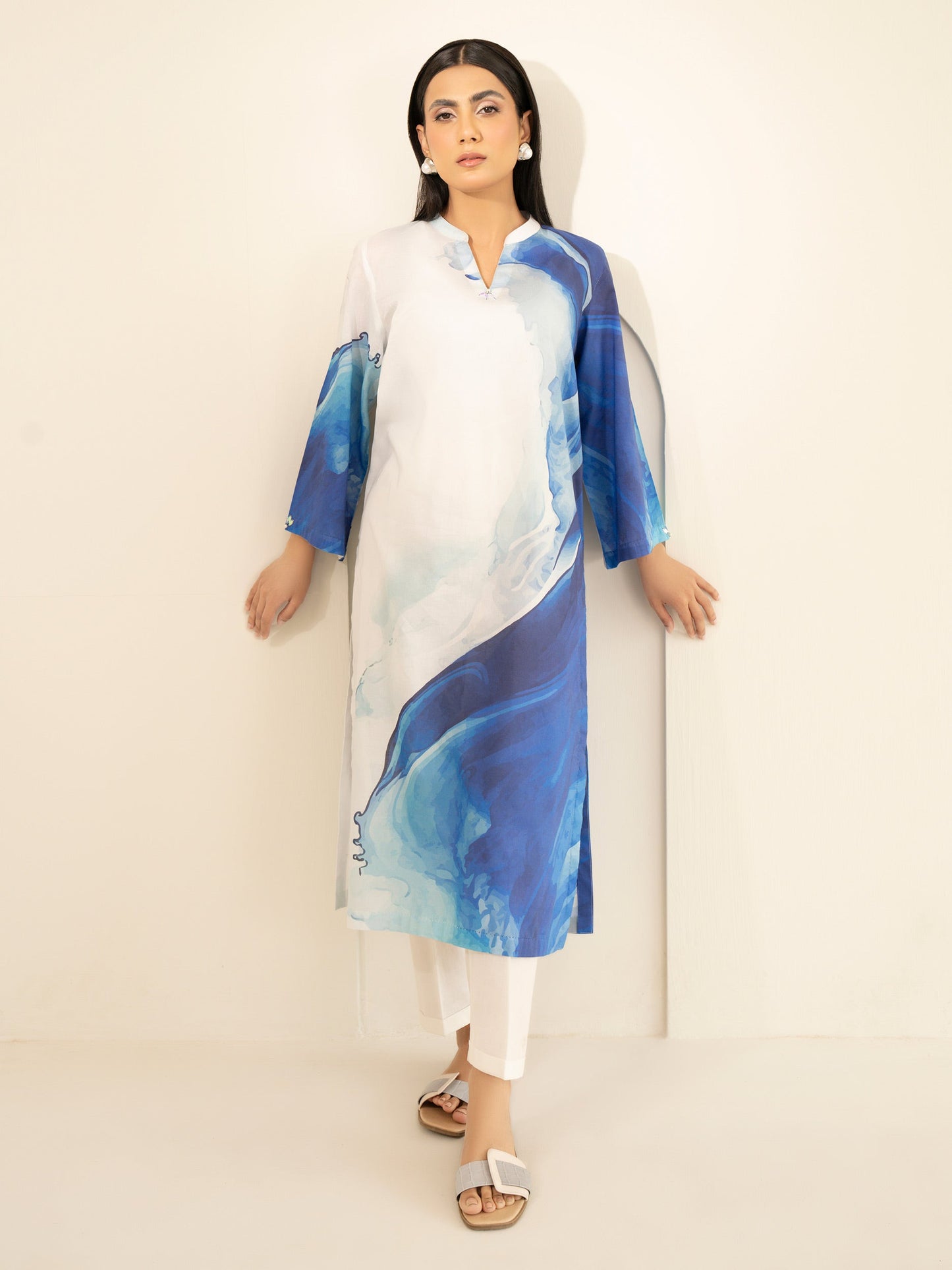 Lawn Shirt-Printed (Unstitched)