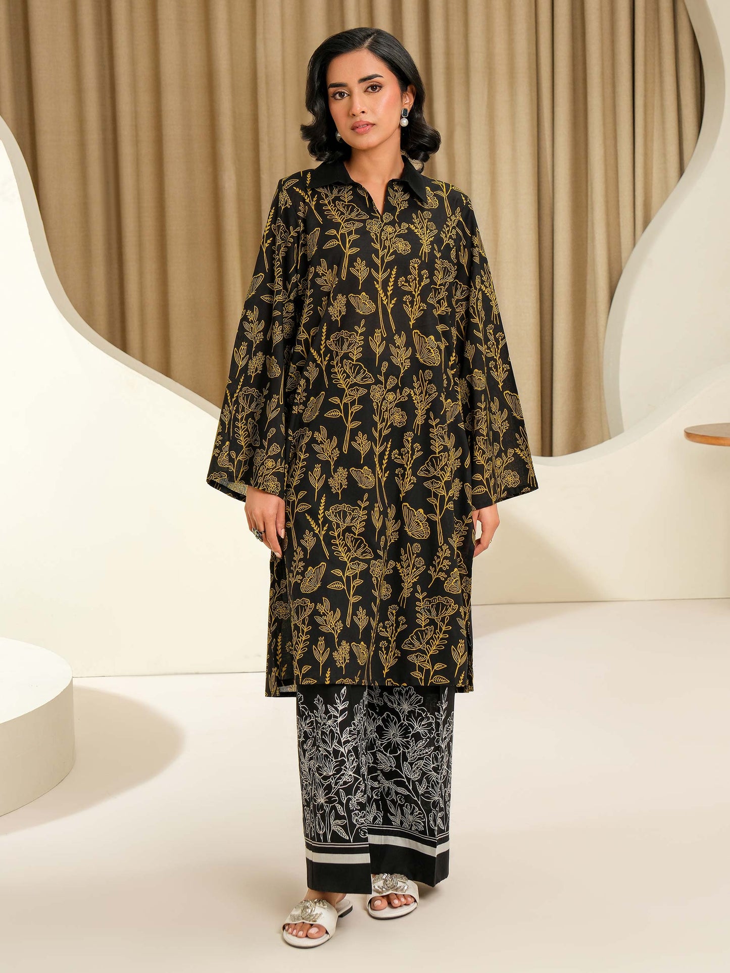 2 Piece Lawn Suit-Printed (Unstitched)