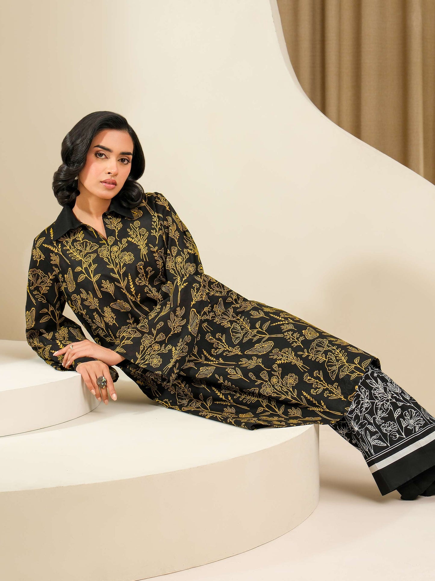 2 Piece Lawn Suit-Printed (Unstitched)