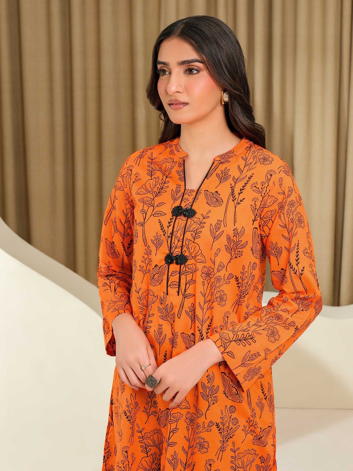 2 Piece Lawn Suit-Printed (Unstitched)