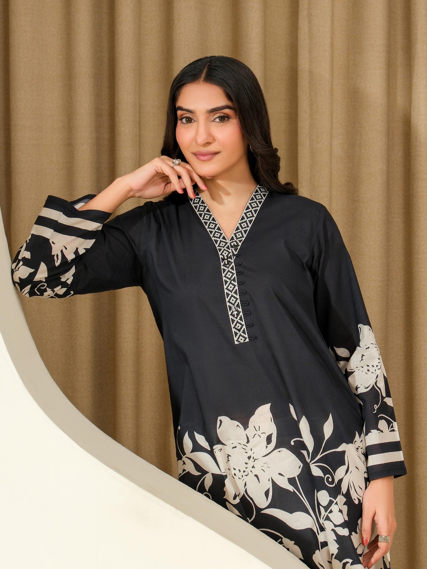 Lawn Shirt-Printed (Unstitched)
