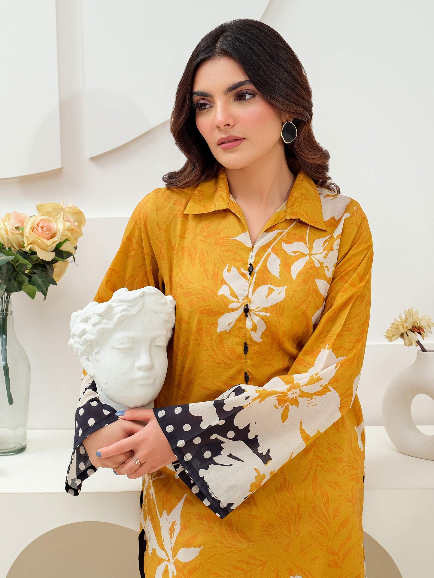 Lawn Shirt-Printed (Unstitched)