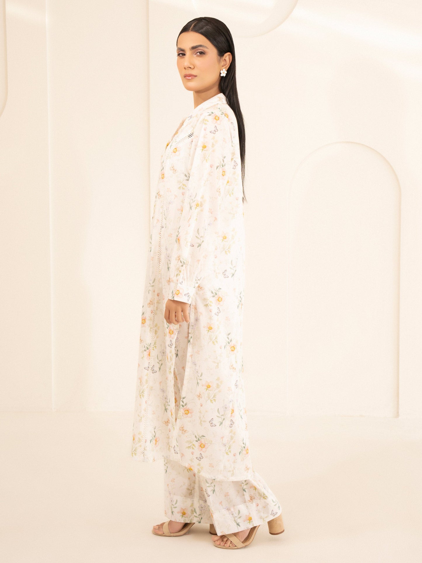 2 Piece Cambric Suit-Printed (Unstitched)