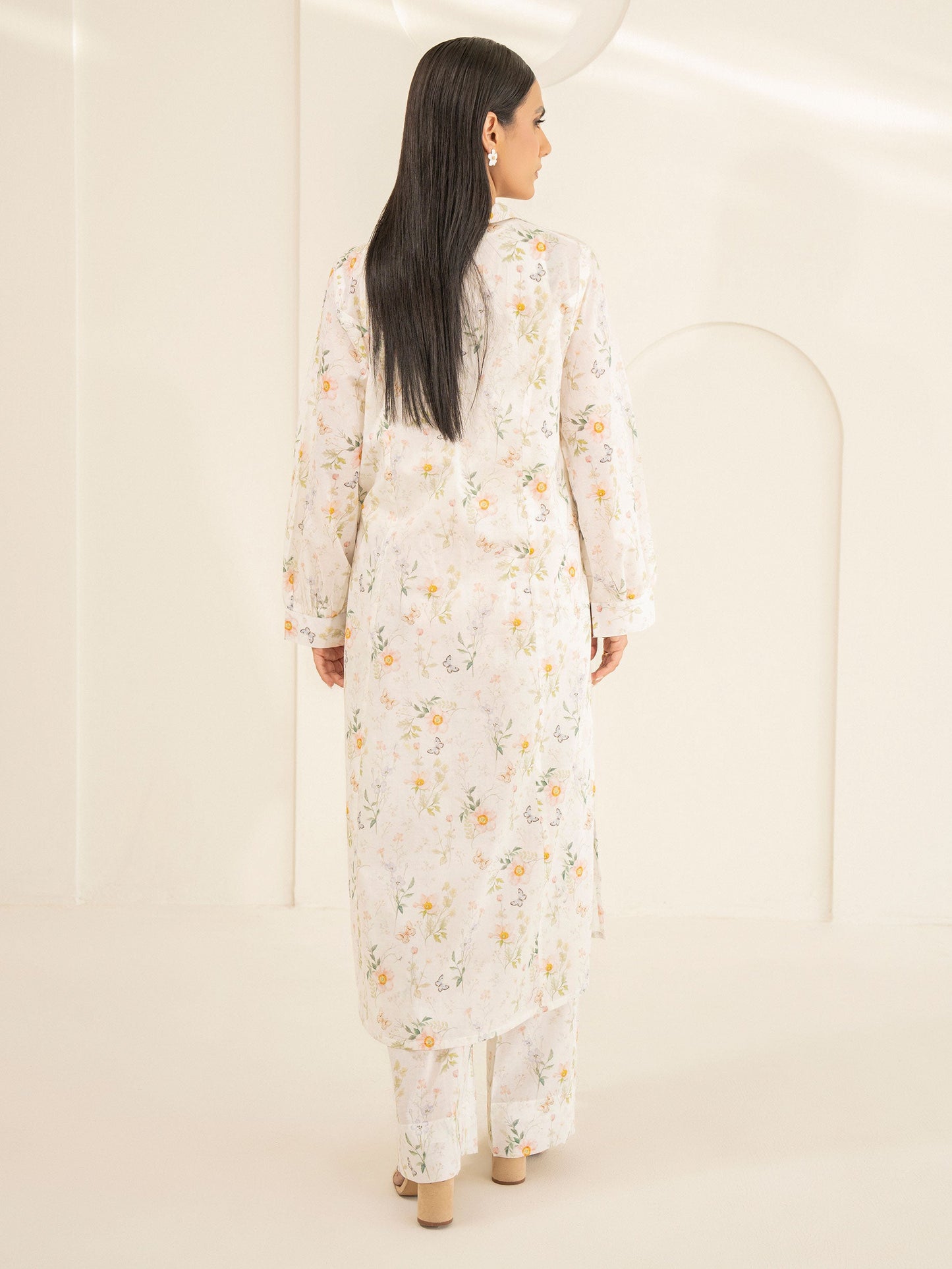 2 Piece Cambric Suit-Printed (Unstitched)