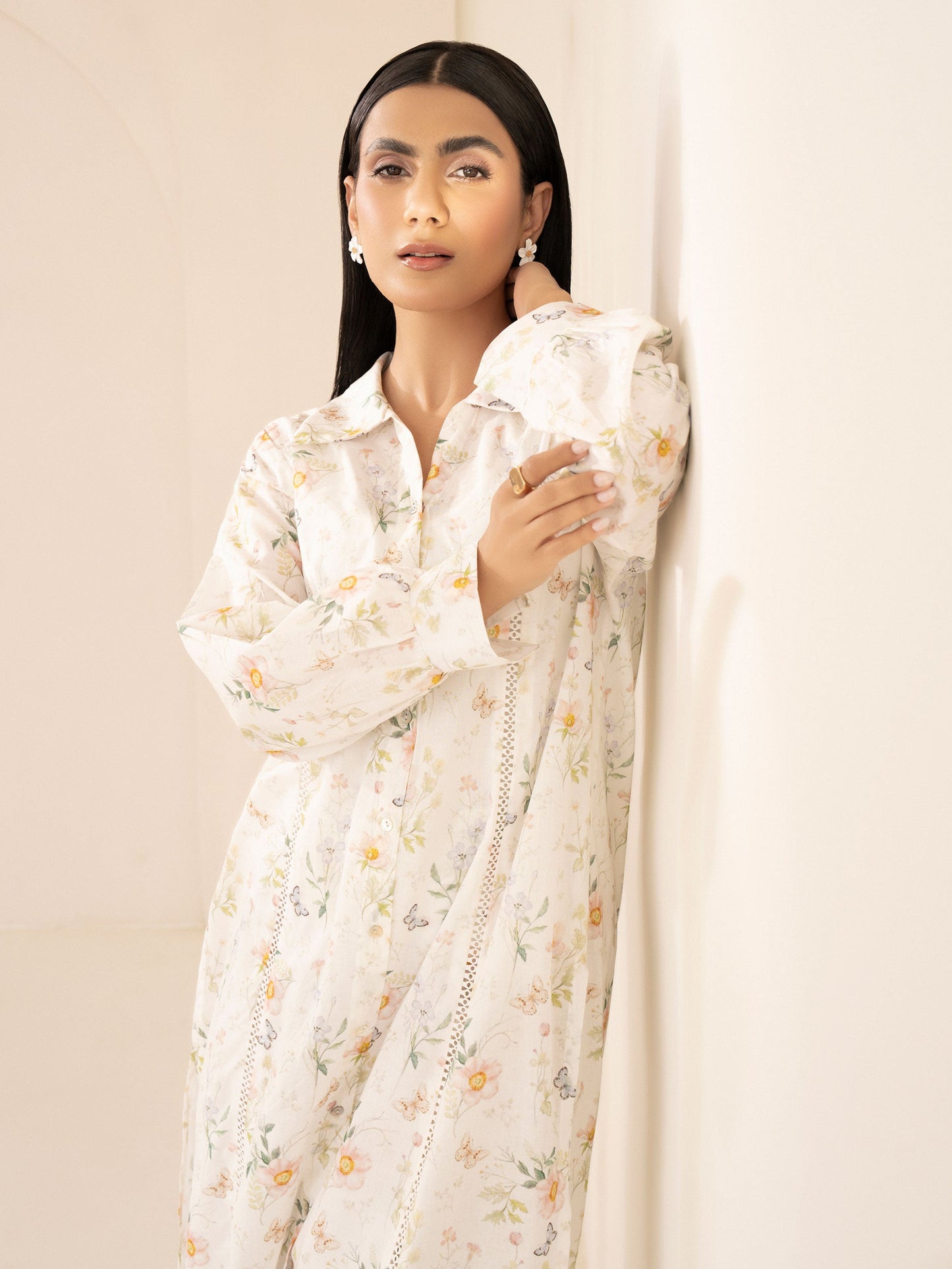 2 Piece Cambric Suit-Printed (Unstitched)
