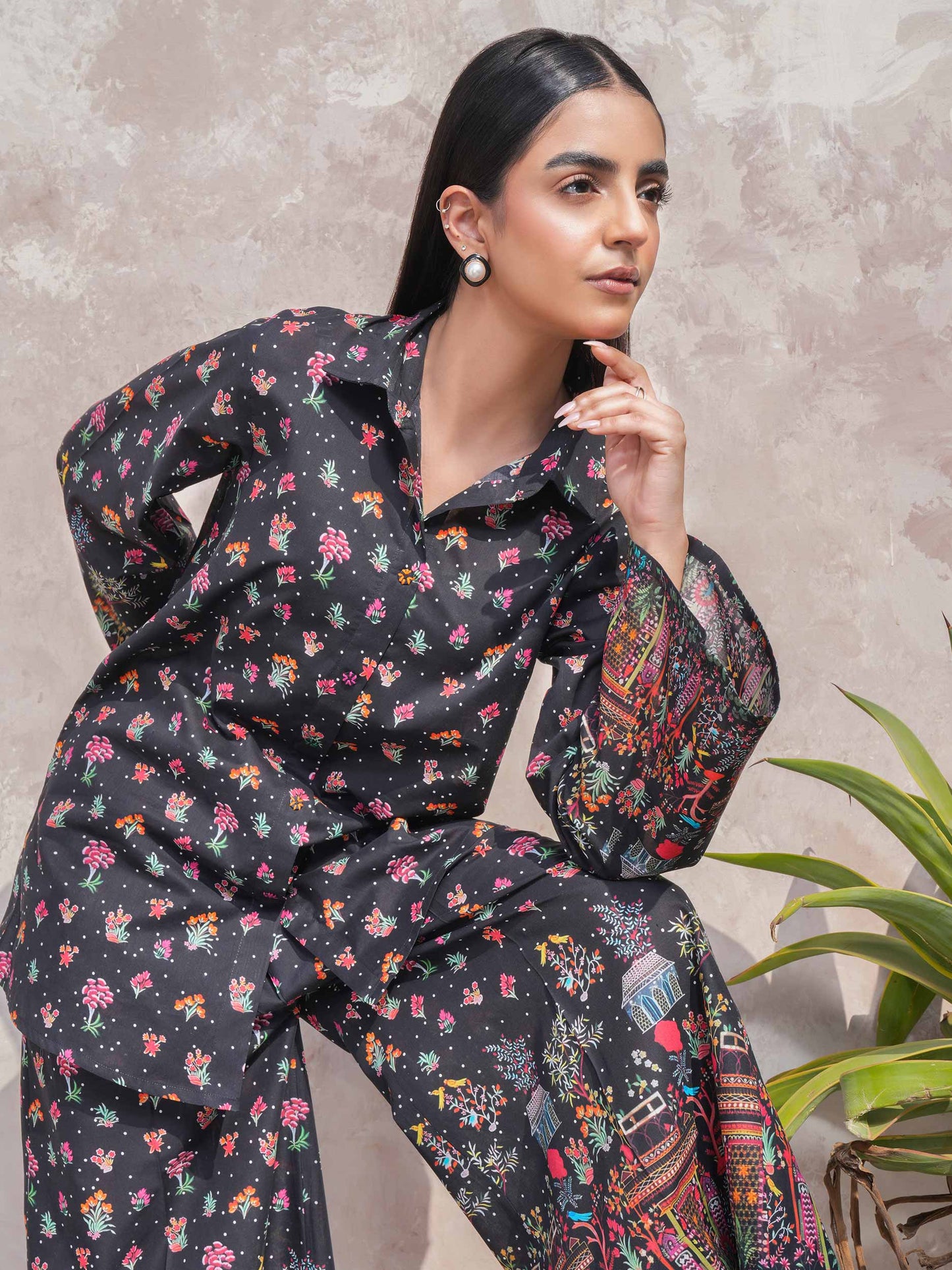 2 Piece Lawn Suit-Printed (Unstitched)