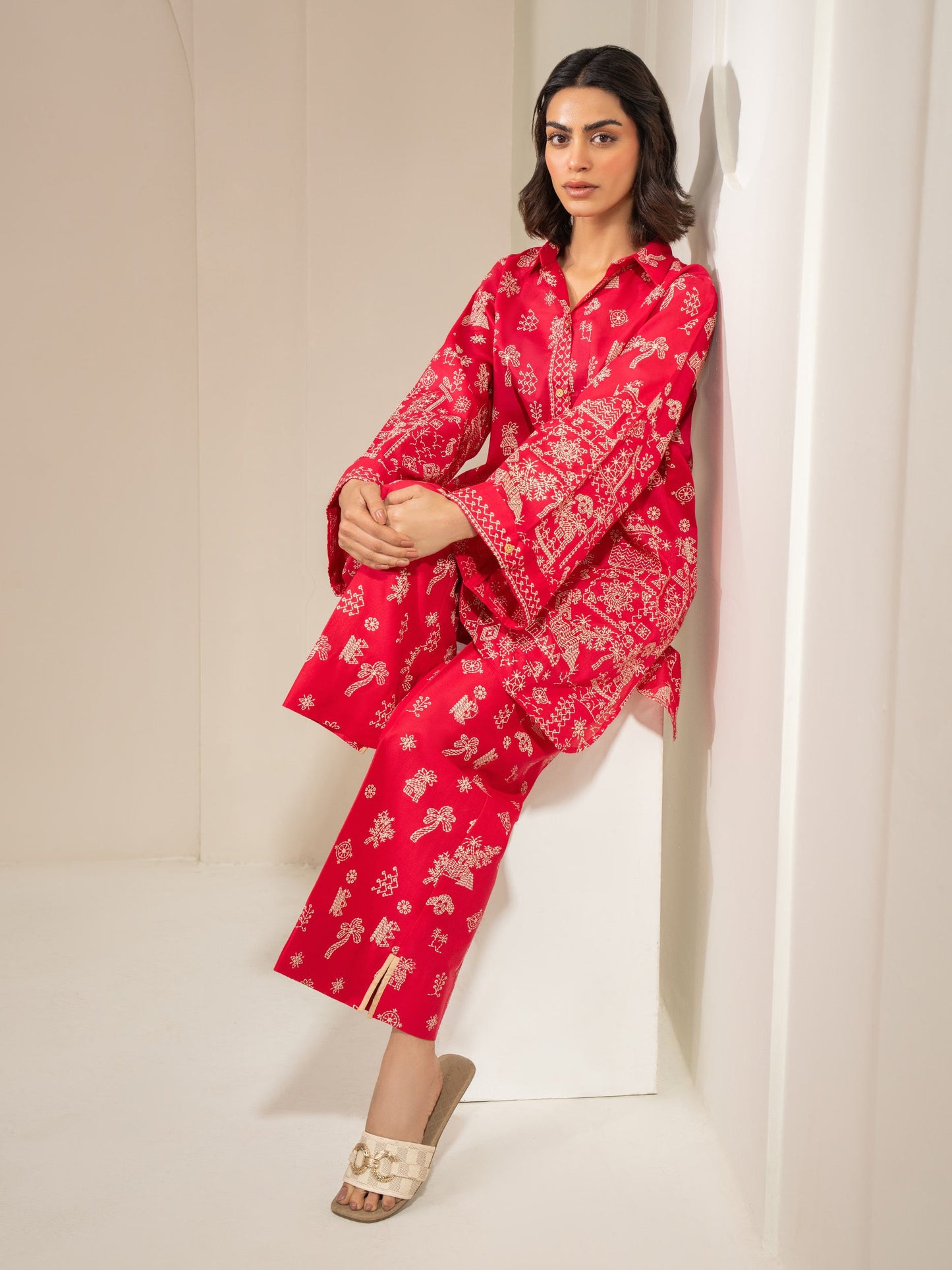 2 Piece Lawn Suit-Printed (Unstitched)