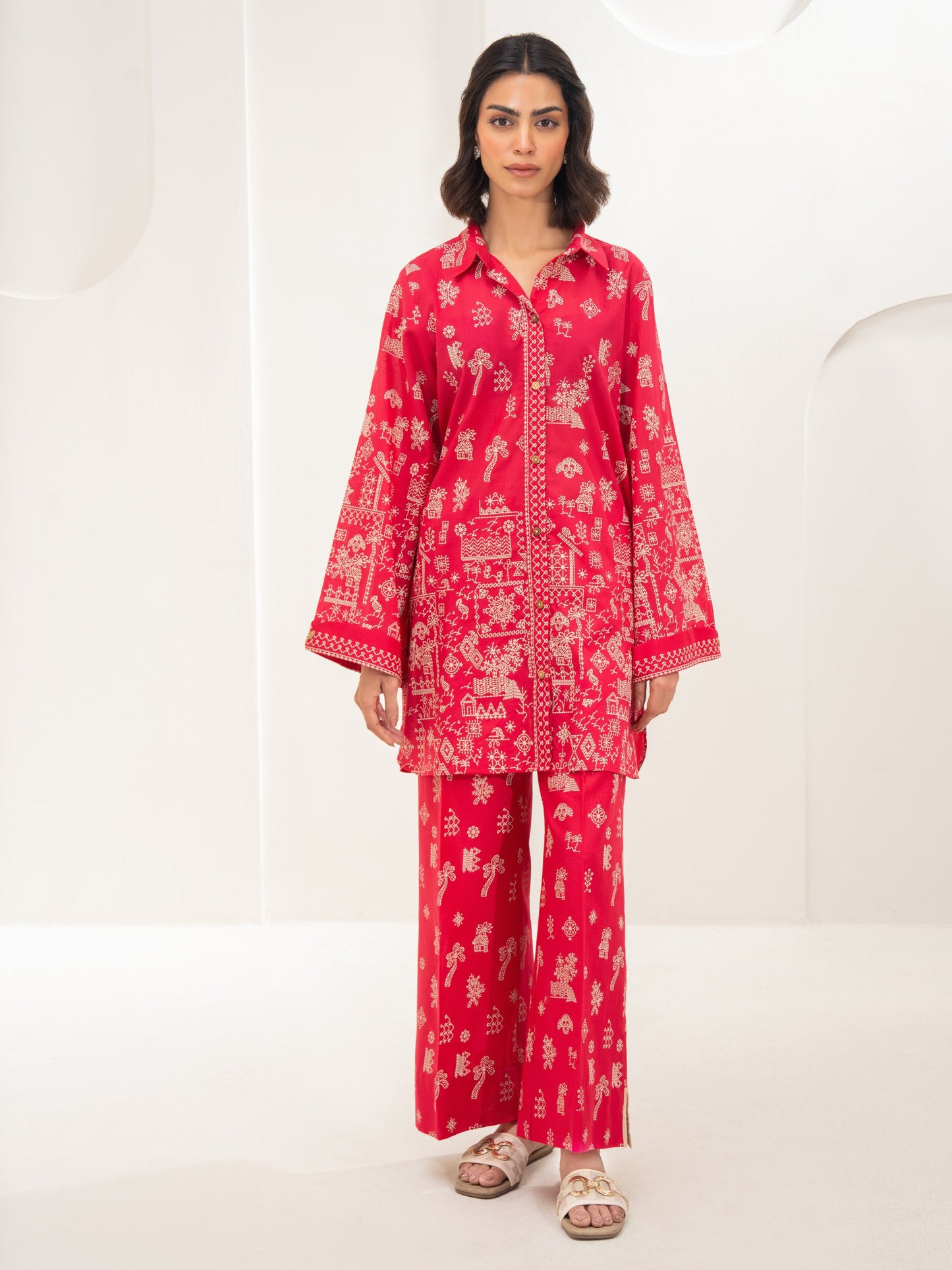 2 Piece Lawn Suit-Printed (Unstitched)