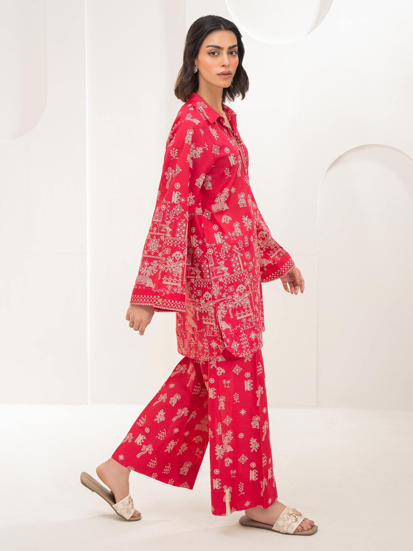 2 Piece Lawn Suit-Printed (Unstitched)