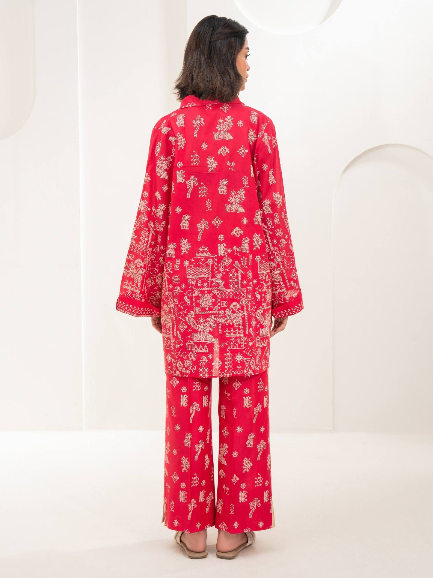 2 Piece Lawn Suit-Printed (Unstitched)