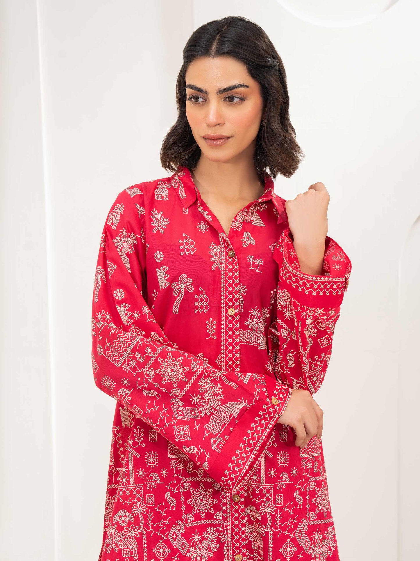 2 Piece Lawn Suit-Printed (Unstitched)