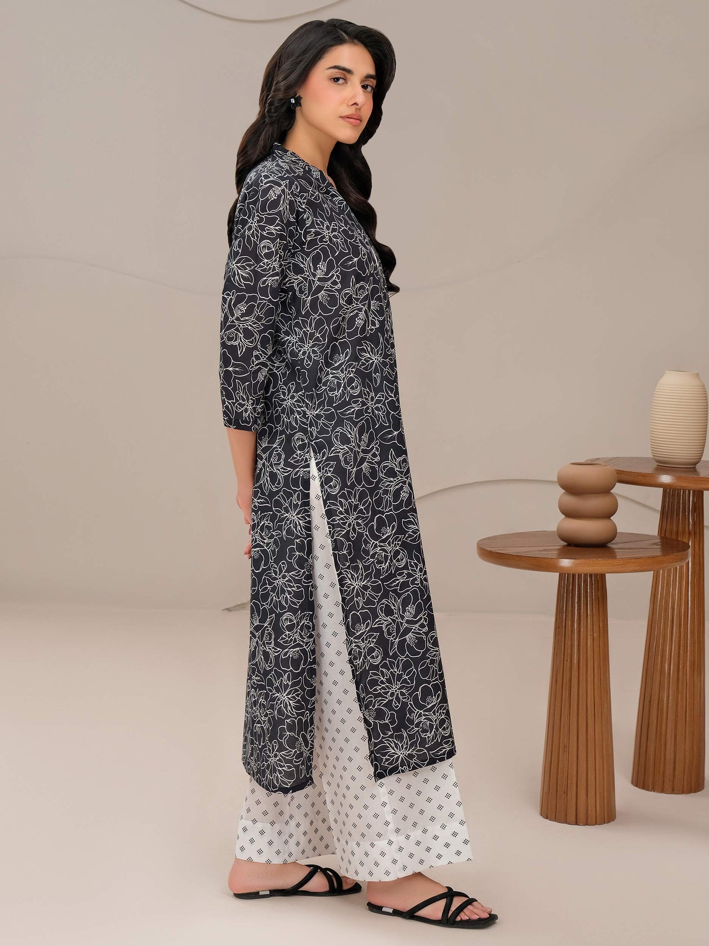 2 Piece Lawn Suit-Printed (Unstitched)