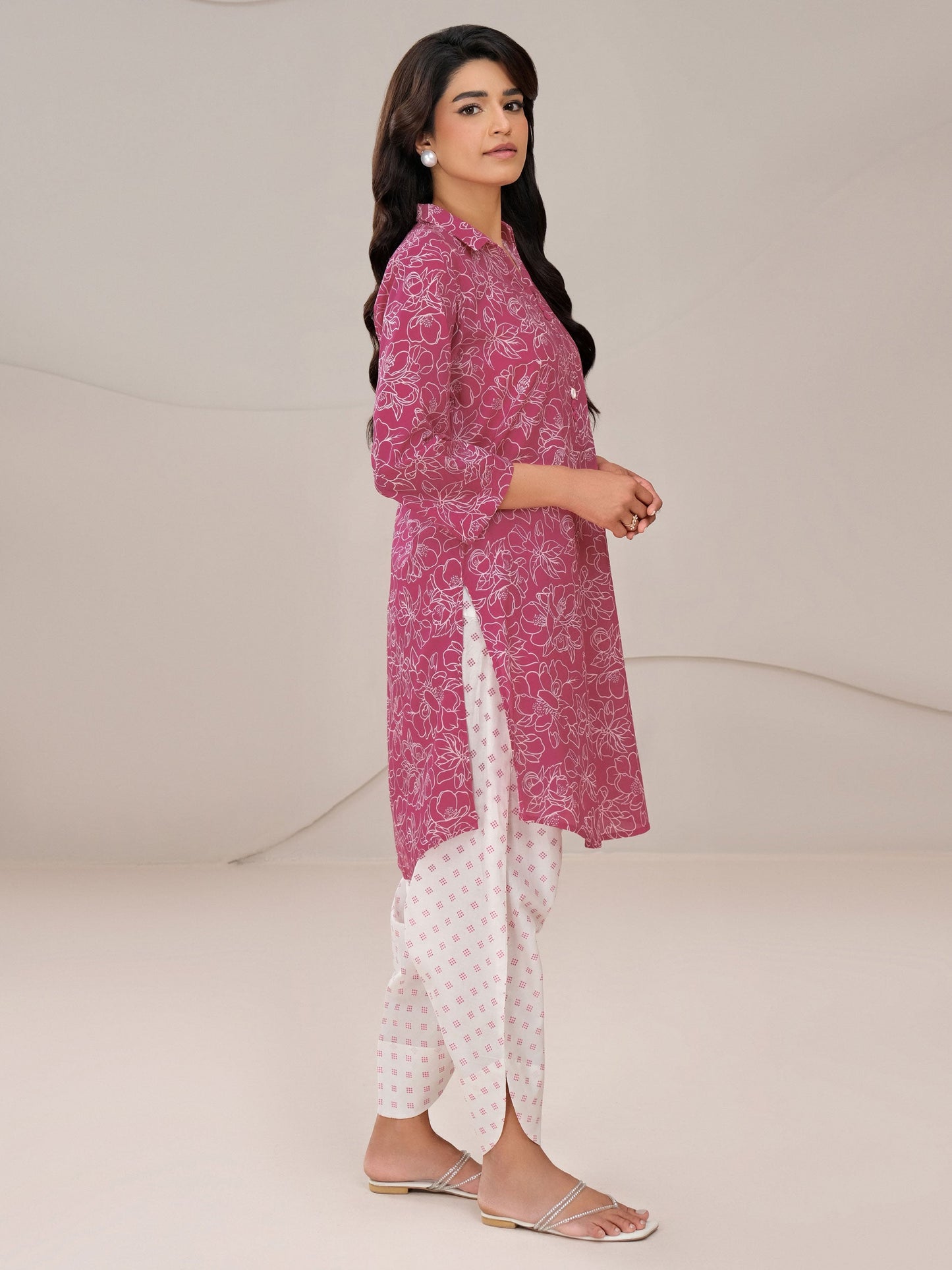 2 Piece Lawn Suit-Printed (Unstitched)