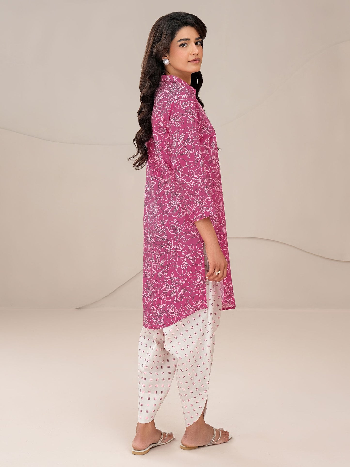 2 Piece Lawn Suit-Printed (Unstitched)