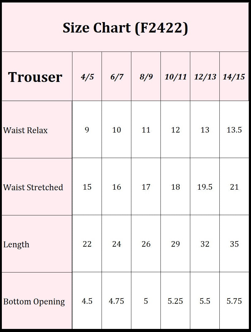 Embroidered Cambric Trouser