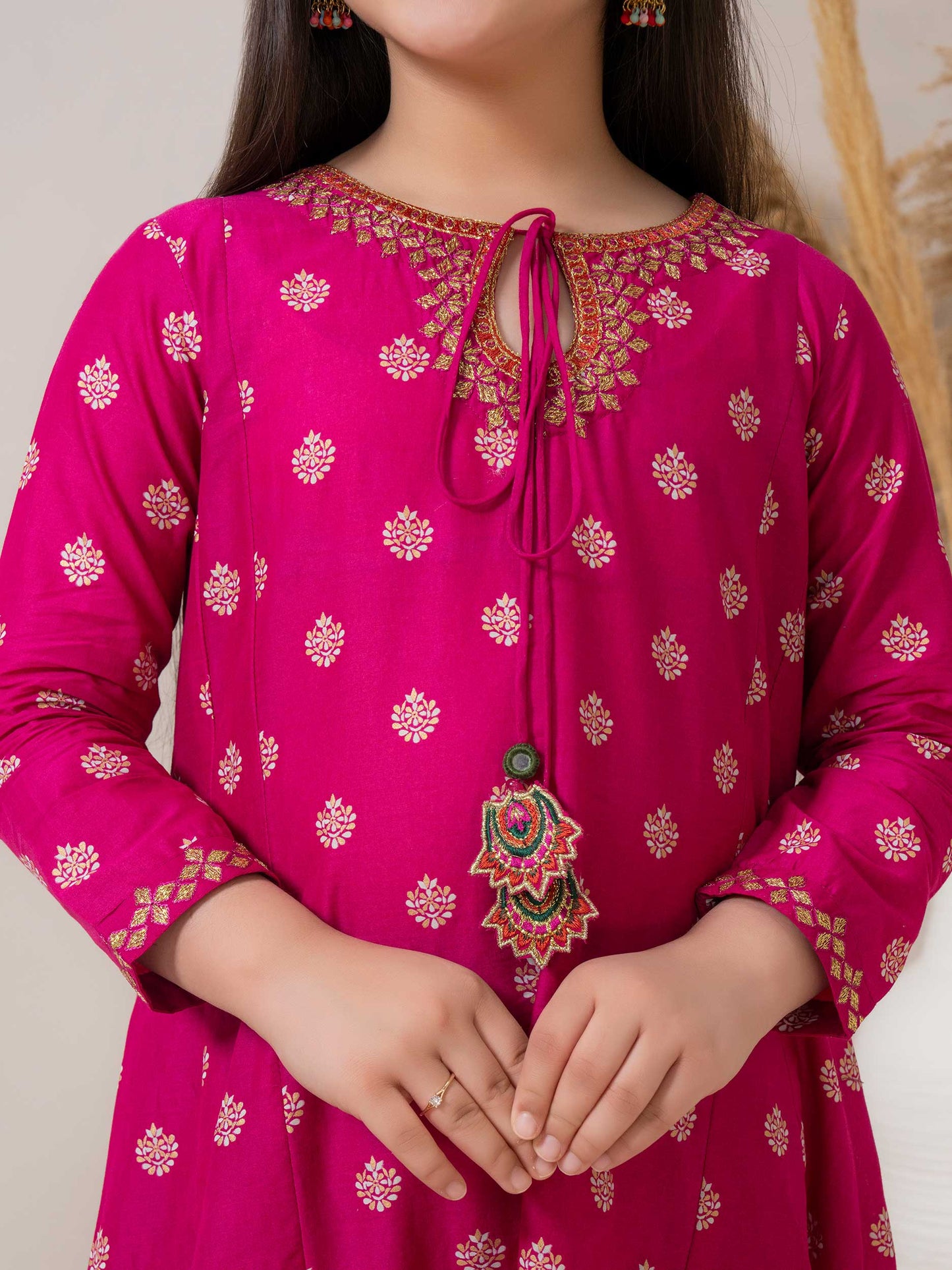 2 Piece Lawn Suit-Embroidered