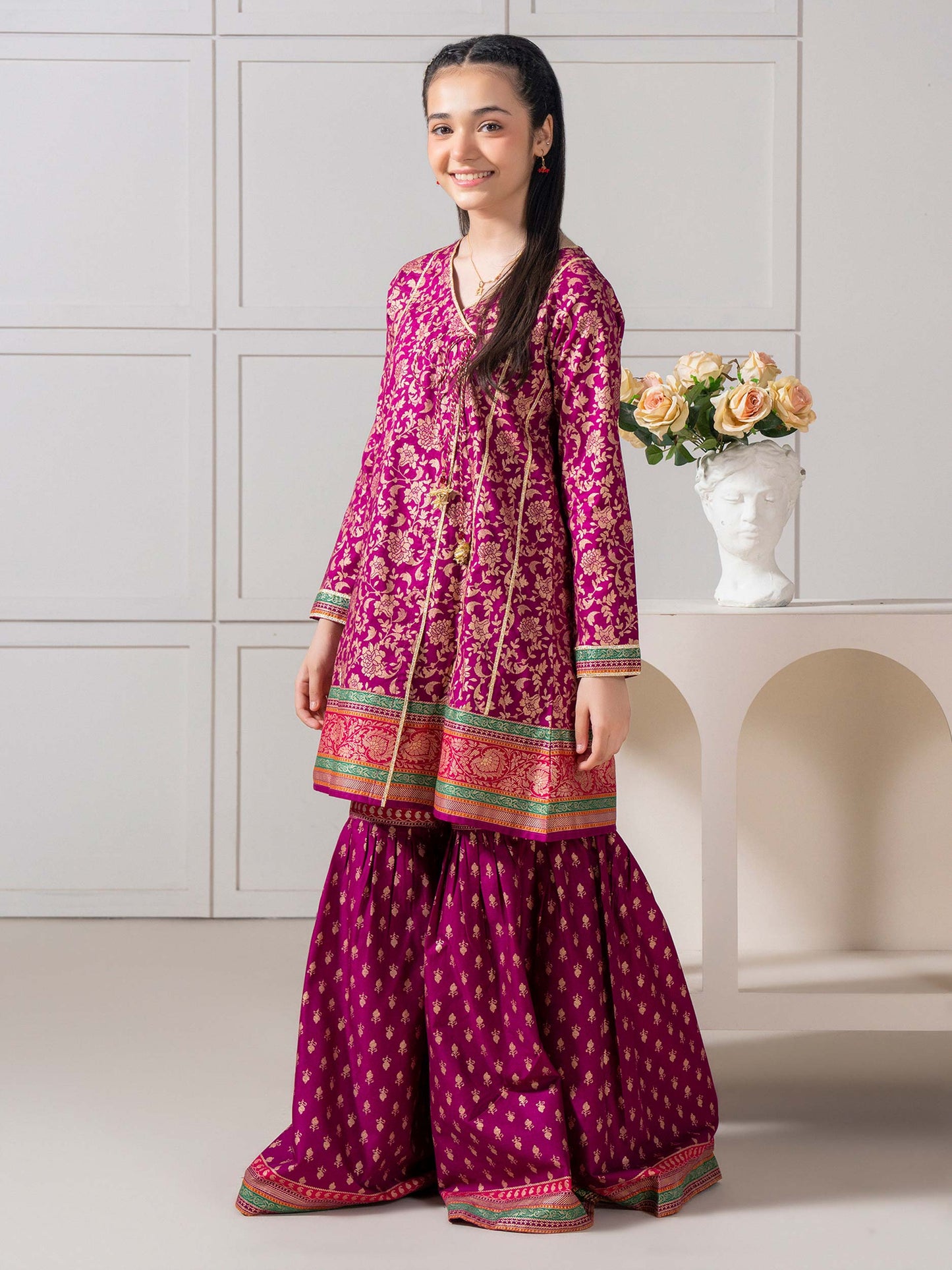 2 Piece Lawn Suit-Printed
