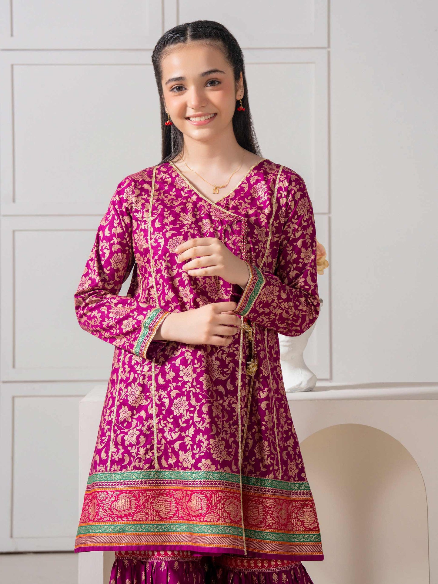 2 Piece Lawn Suit-Printed