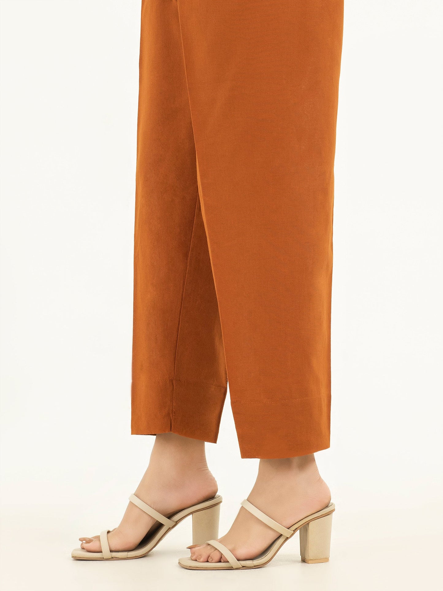 Dyed Khaddar Trousers