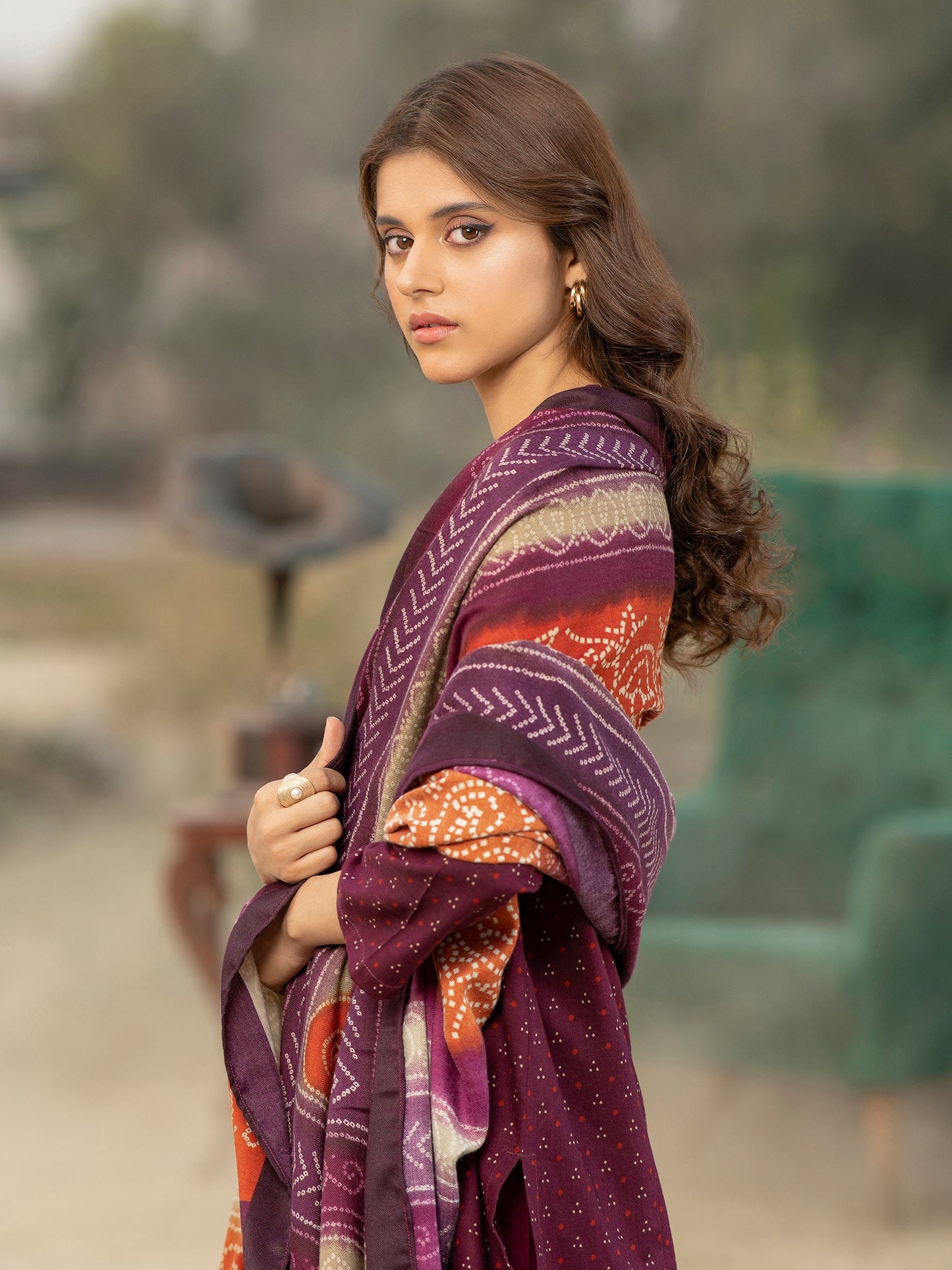 3 Piece Khaddar Suit-Printed (Unstitched)