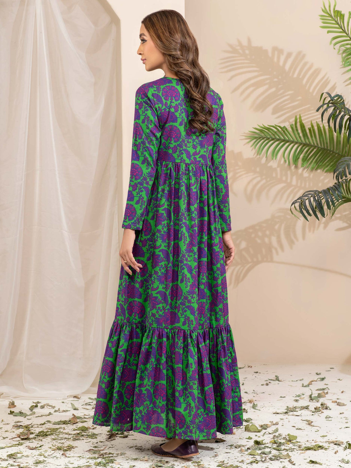 Khaddar Shirt -Printed (Unstitched)