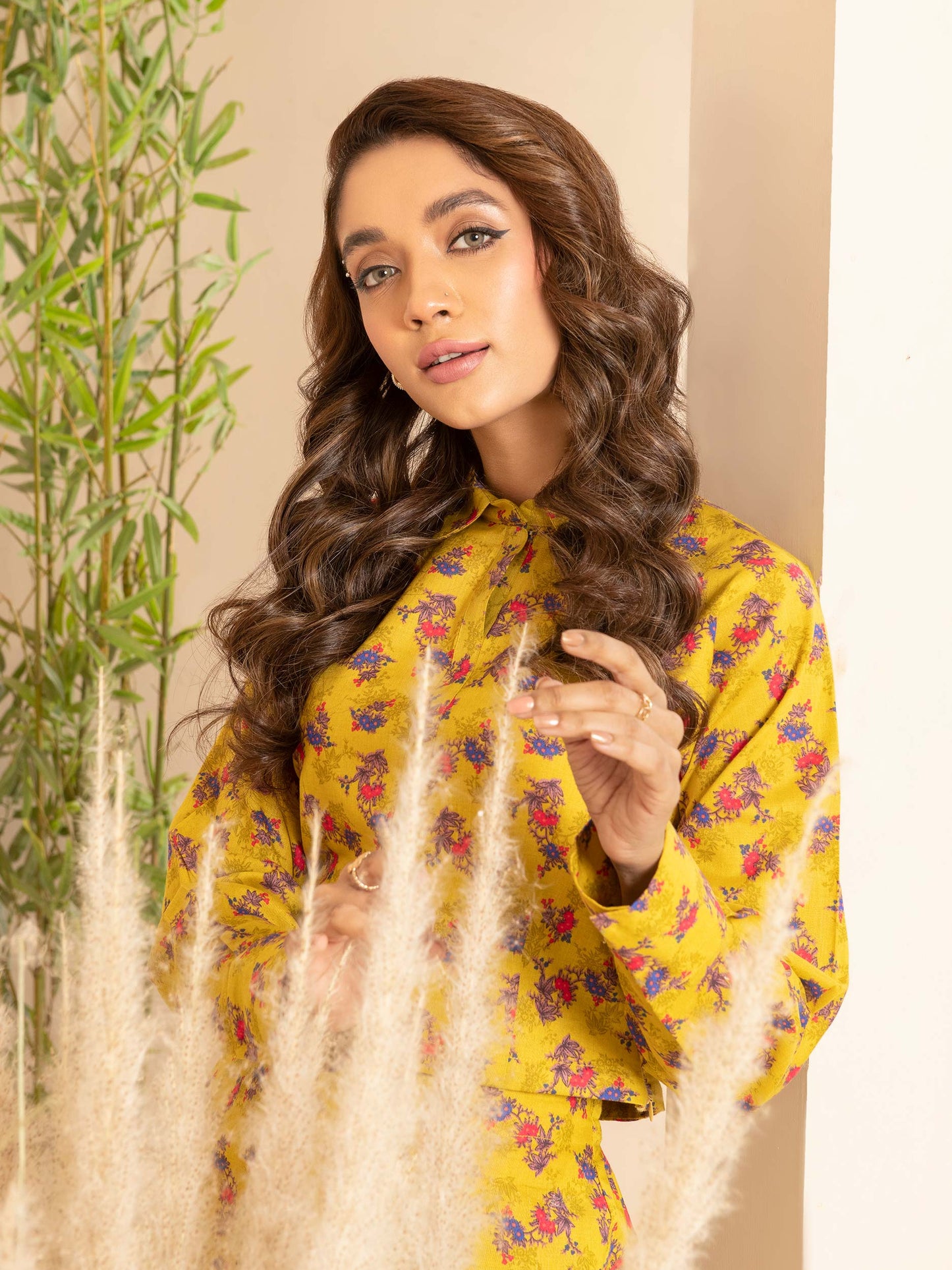 Khaddar Shirt -Printed (Unstitched)