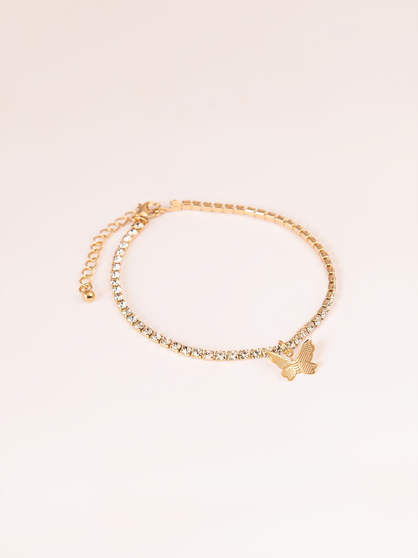 Metallic Anklet Set