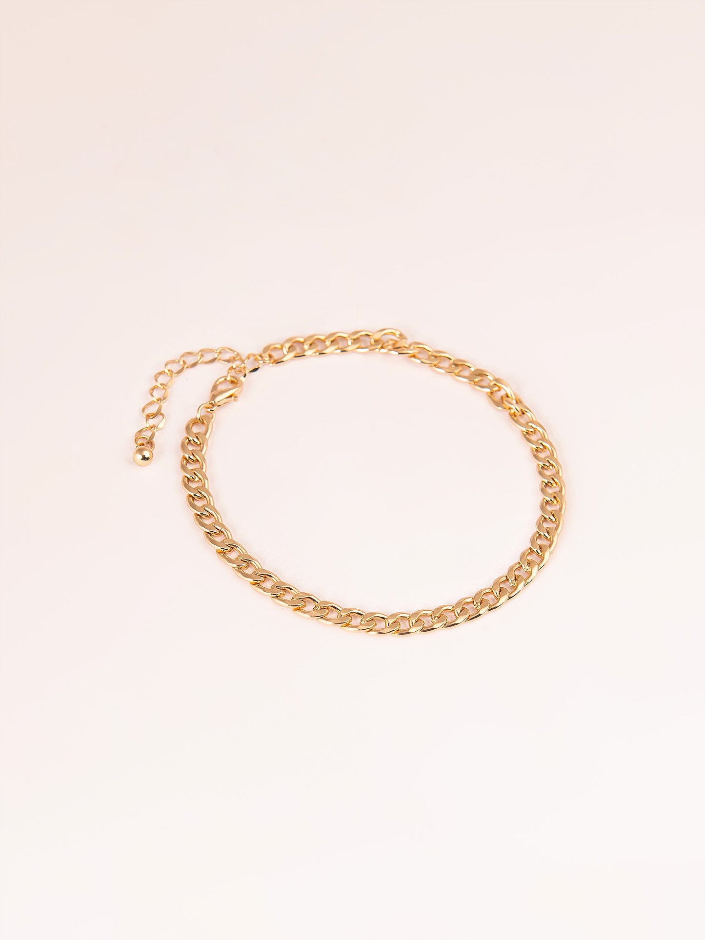 Metallic Anklet Set