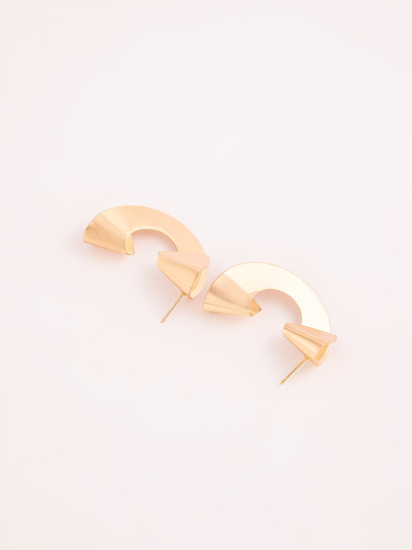 Metallic Drop Earrings